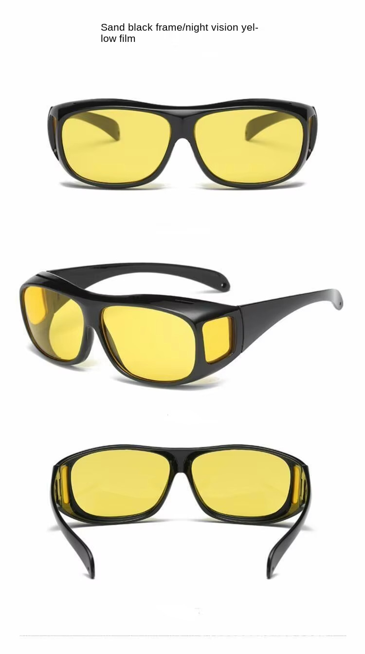 New Medium Large FIT OVER Sunglasses Cover Prescription RX Eye Glasses Men Women