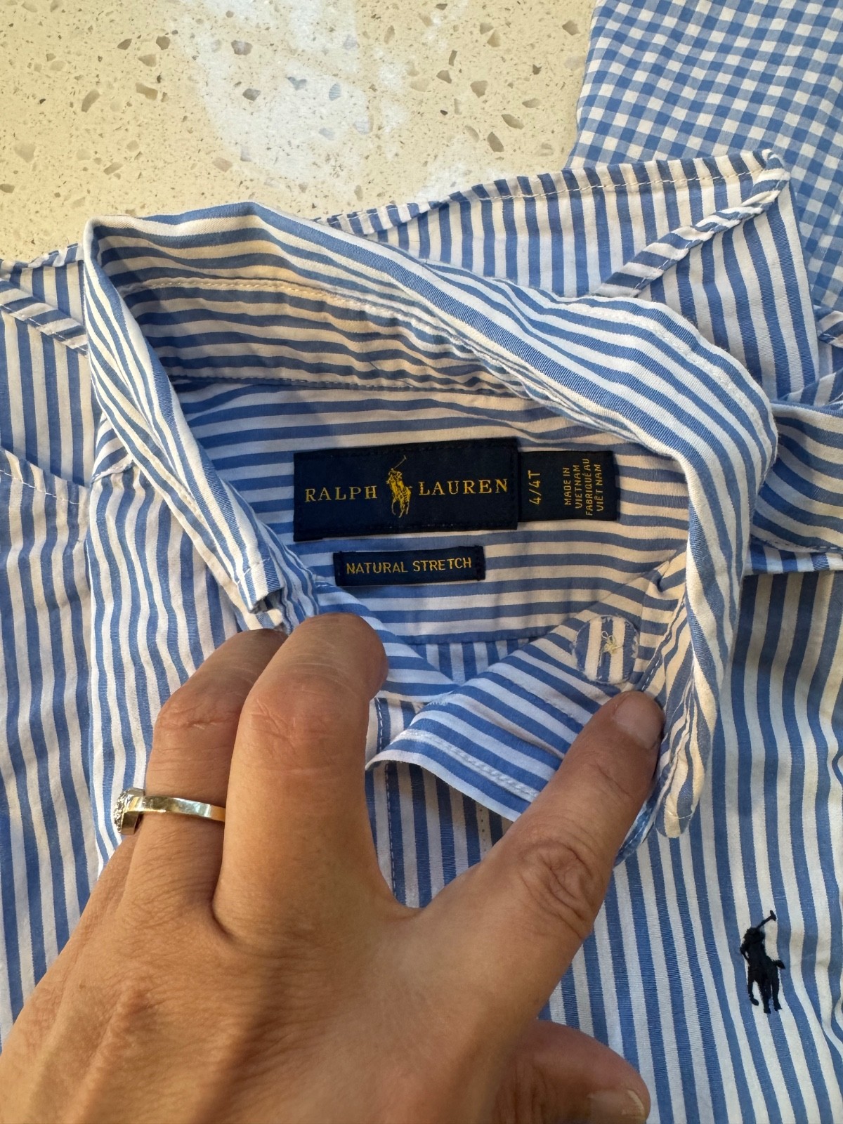LOT 4.❤️ 3-4yBOY ❤️ RALPH LAUREN ❤️ hilfiger FANCY LONG SLEEVE CLOTHING PLAID