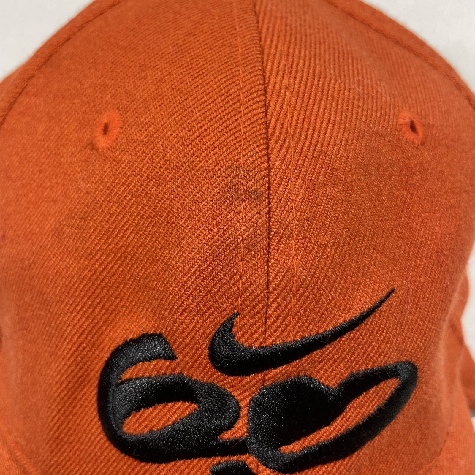 Nike 6.0 Trapper Hat Cap Men’s L-XL Orange Outdoor Wool Blend Embroidered