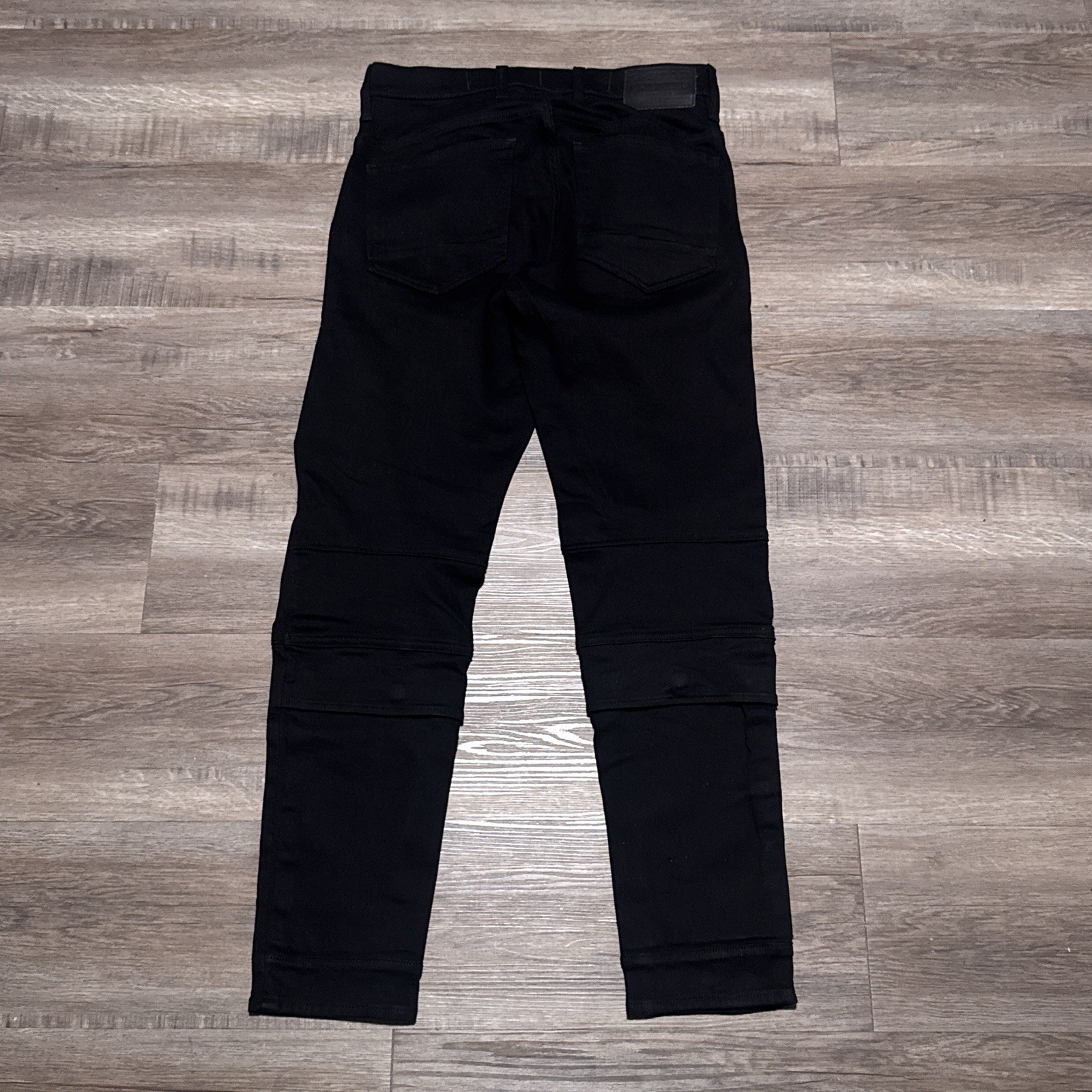 G-Star Raw Airblaze 3D Skinny Black Multi Pocket Moto Cargo Jeans Mens 30×30 NEW