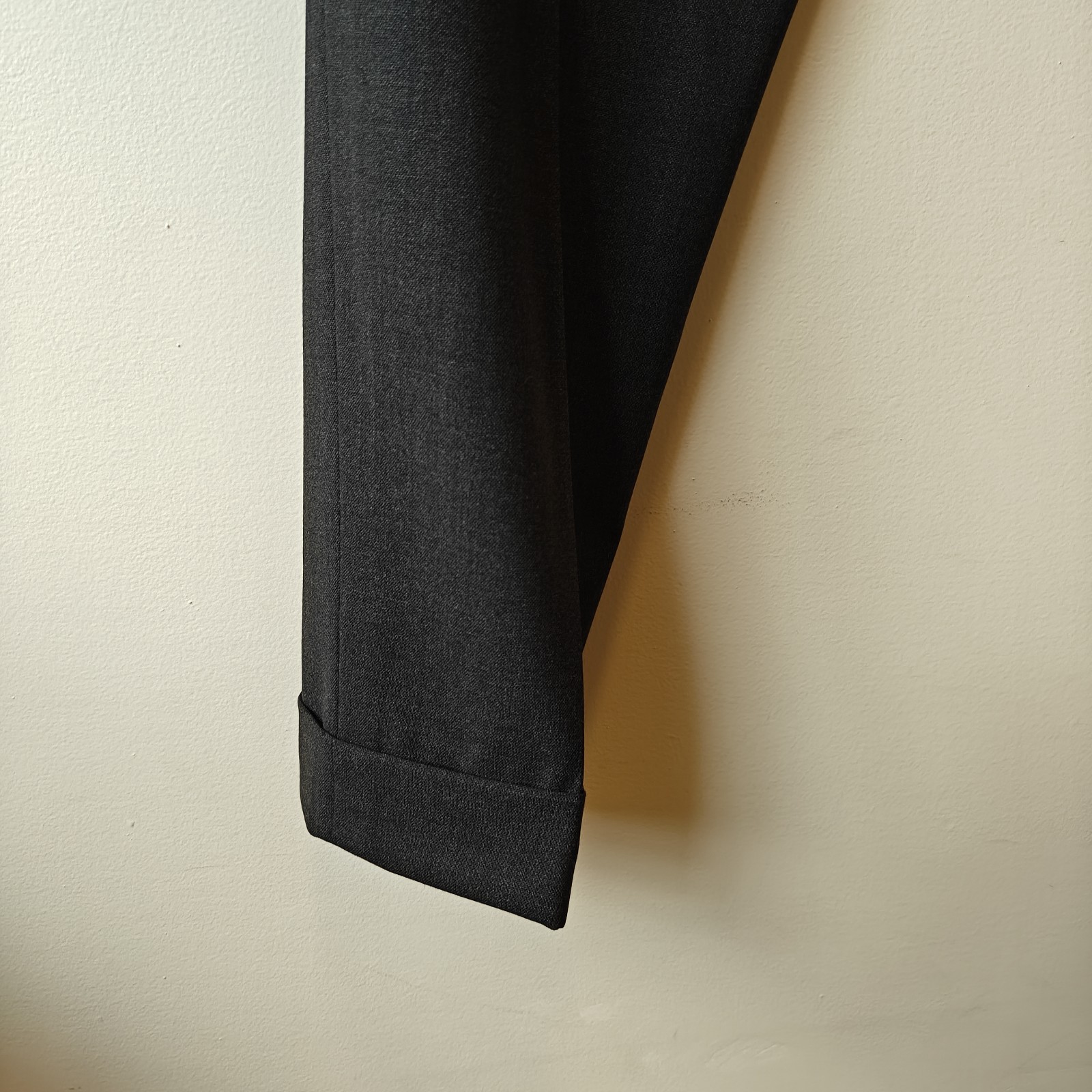 Ring Jacket (The Armoury Type B) Pleated Creased Wool Trousers 52IT, W34-36