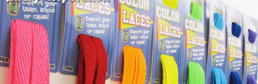 Pack of 16 Pairs Assorted HOT COLOR 54″ SHOELACES