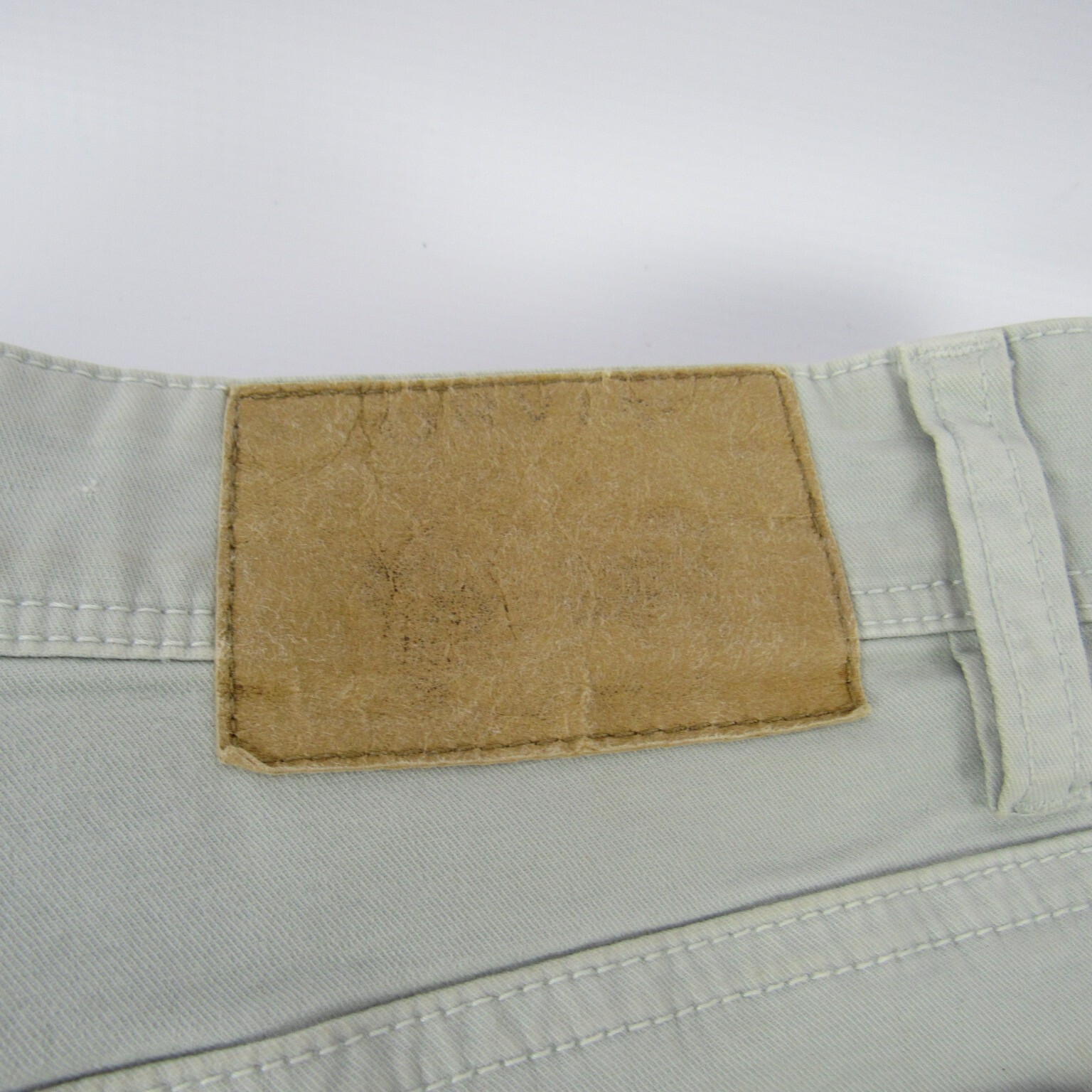 Orvis Five Pocket chino pants men’s 38×28 actual Light Gray Key Pocket