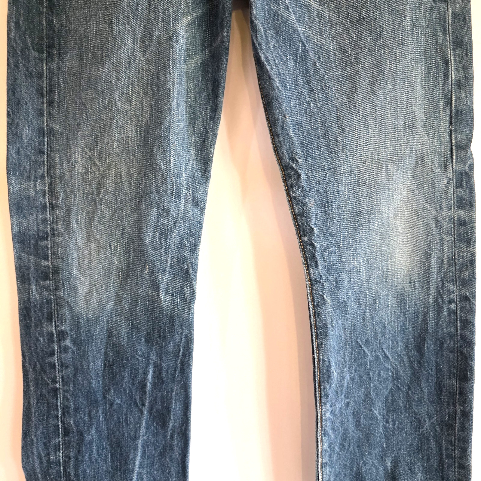 Levis 501 Jeans Mens 30×30 Blue Original Fit Straight Leg Button Fly (See Below)