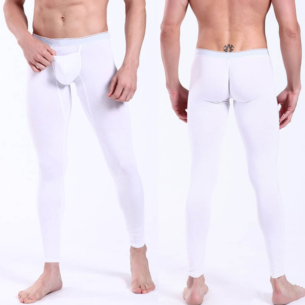 NEW Sexy Men’s Underpants Modal Thin Thermal Underwear Slim Fit Long Johns S~L