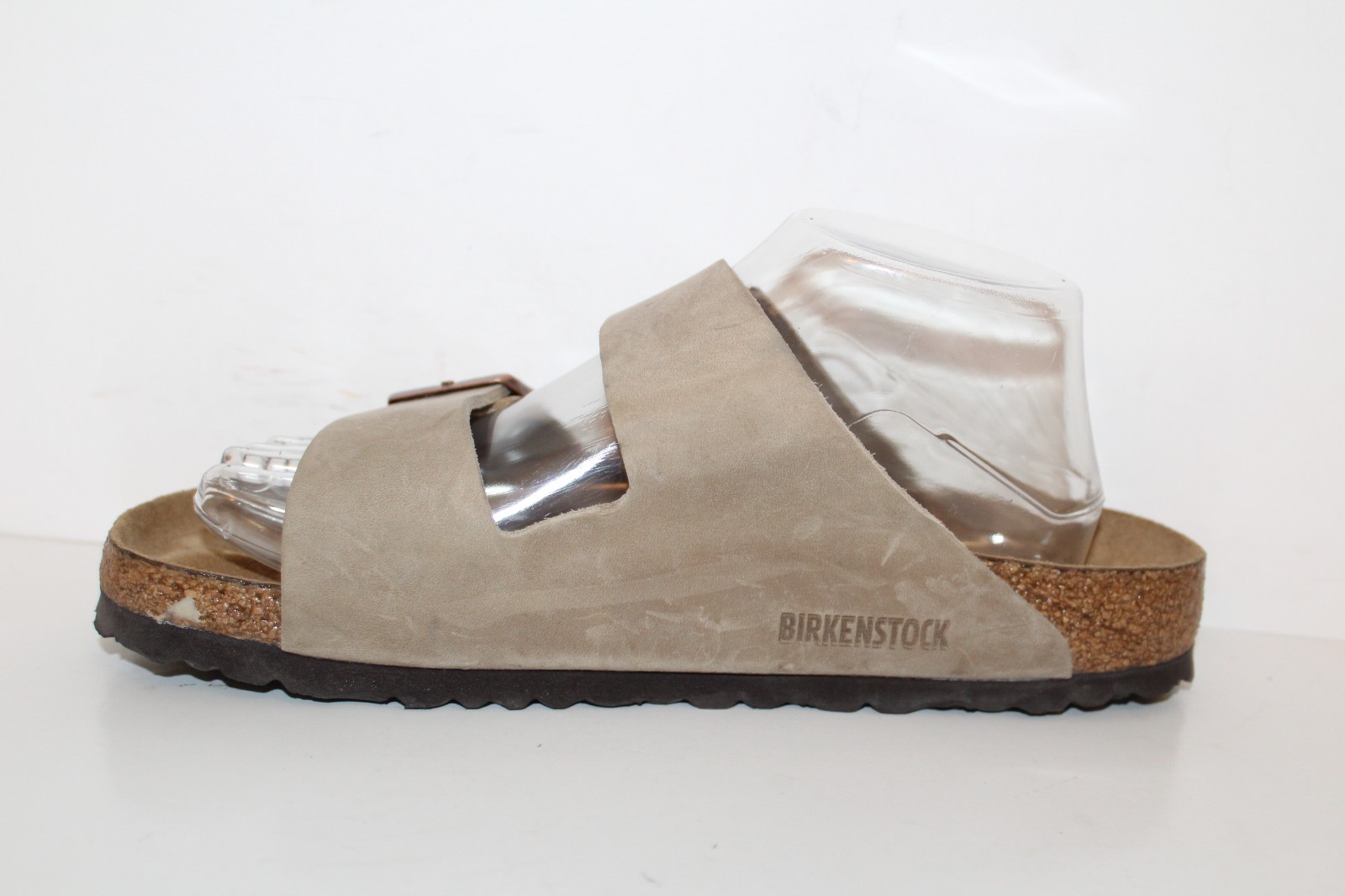 Birkenstock Arizona Leather Sandals Womens Sz 9 Regular/Wide Soft Footbed (READ)