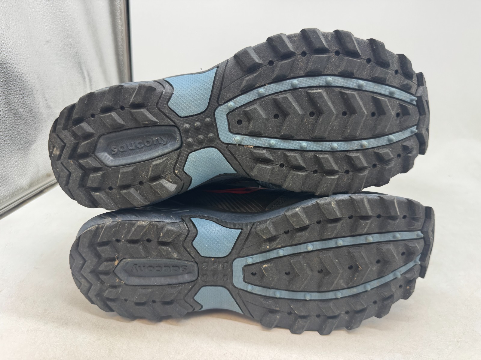 Saucony Excursion TR16 Sneaker Mens Dusk Black Lace Up Running Shoe – 9 WIDE
