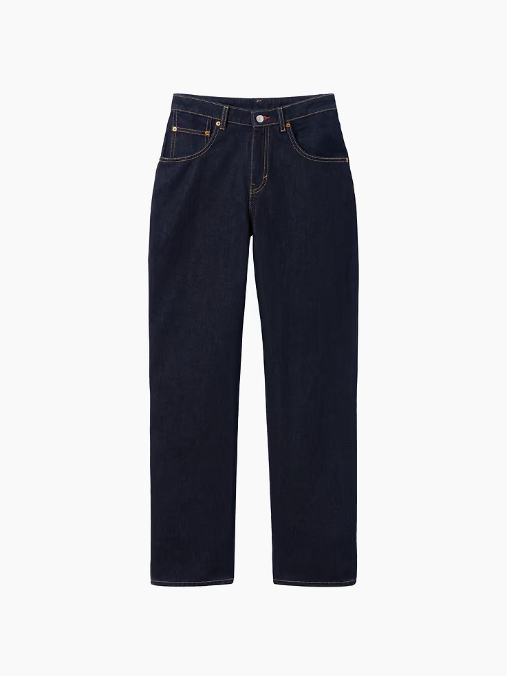 NEW – GAP – Gap Victoria Beckham High Rise Straight Jeans(Color:Dark Rinse Wash)