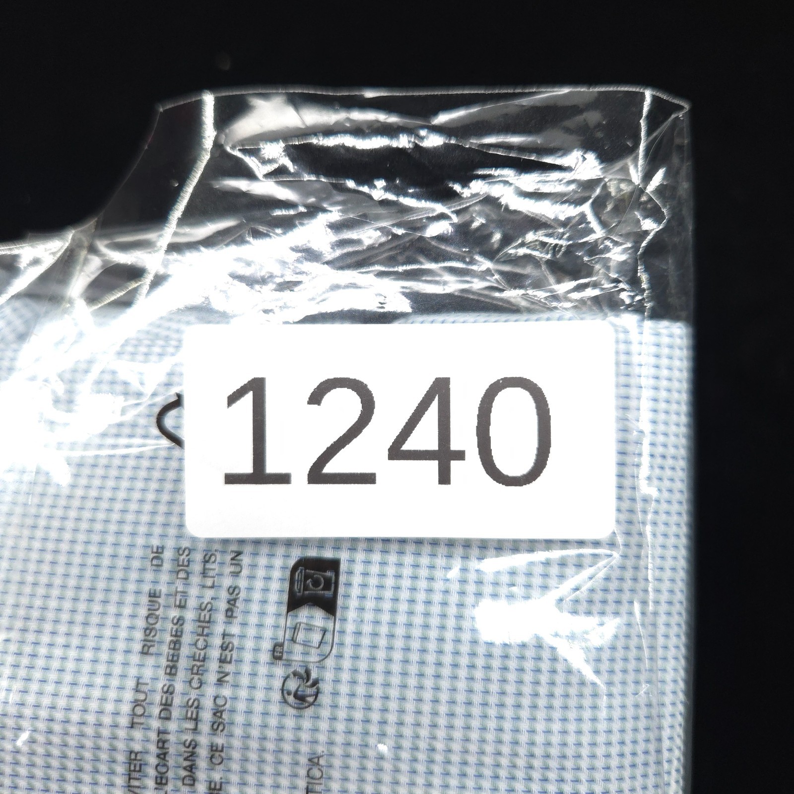Eton Dress Button Shirt -16.5 37- Slate Blue White Contemporary ROYAL TWILL slim