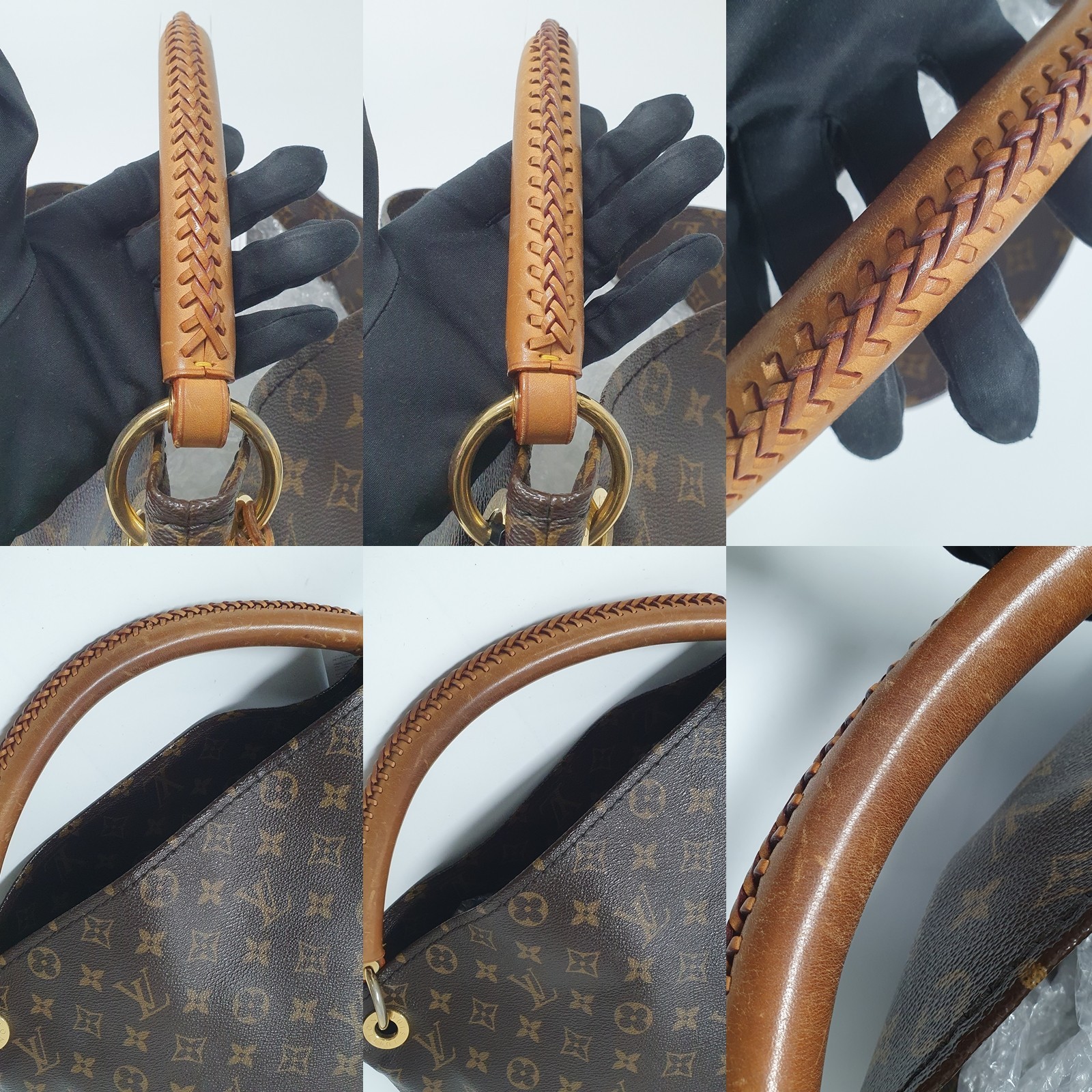 Authentic Louis Vuitton Artsy MM Monogram M40249 Guaranteed Genuine Daily CLA617