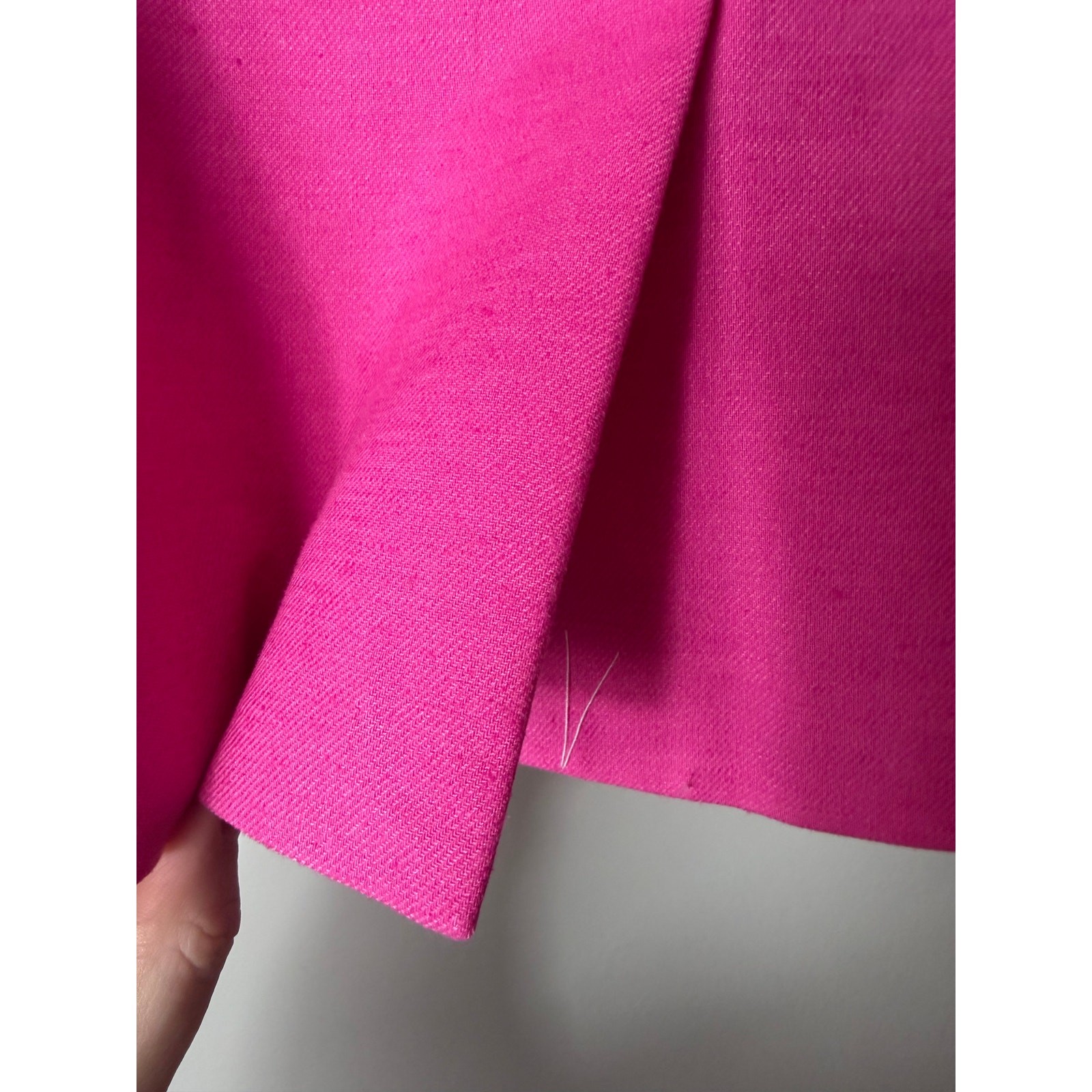 J. Crew Blazer Jacket 10 Broadway Stretch Linen Blend Pink Career Office Preppy