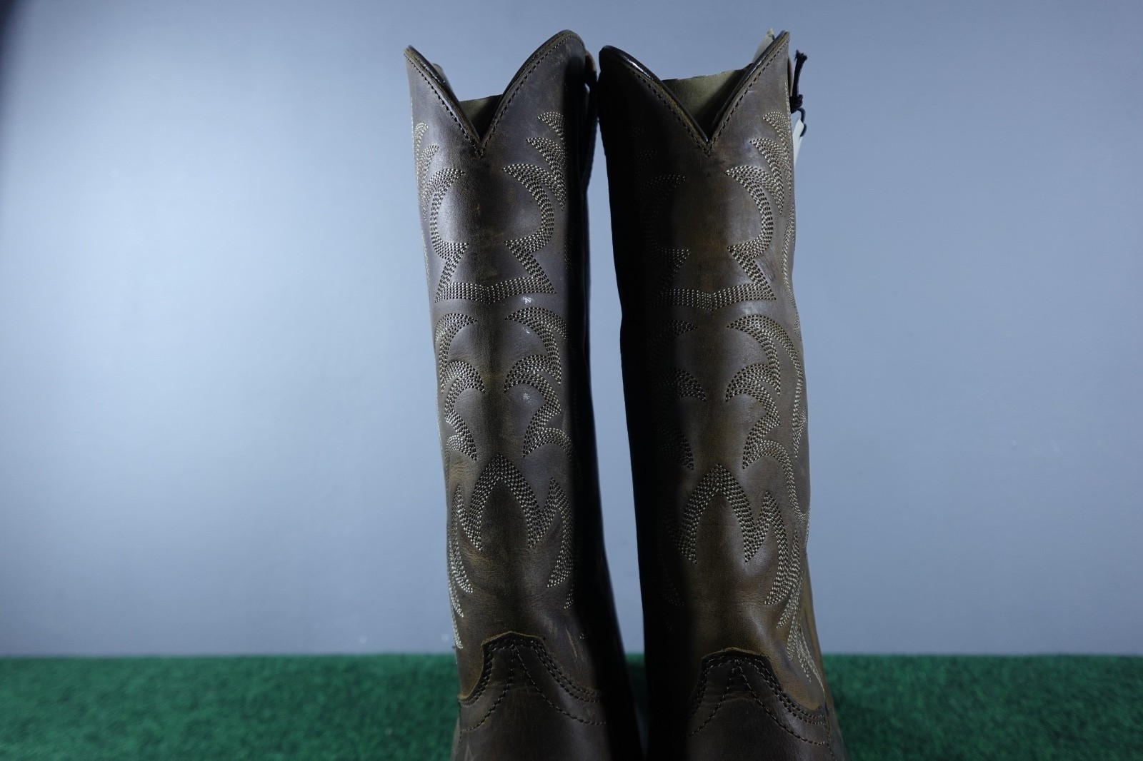 Ariat Heritage R Toe 34725 Brown Leather Western Boots Men 13 D Cowboy