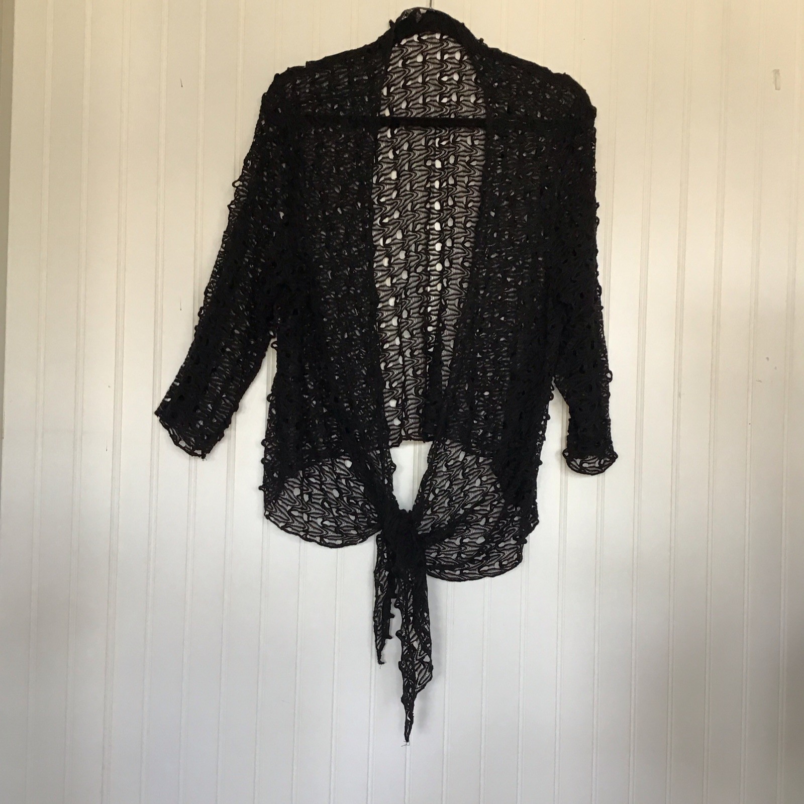 Boho Lacey Mirror Image WhimsygothPlus Size 3X Cardigan Sweater Lightweight