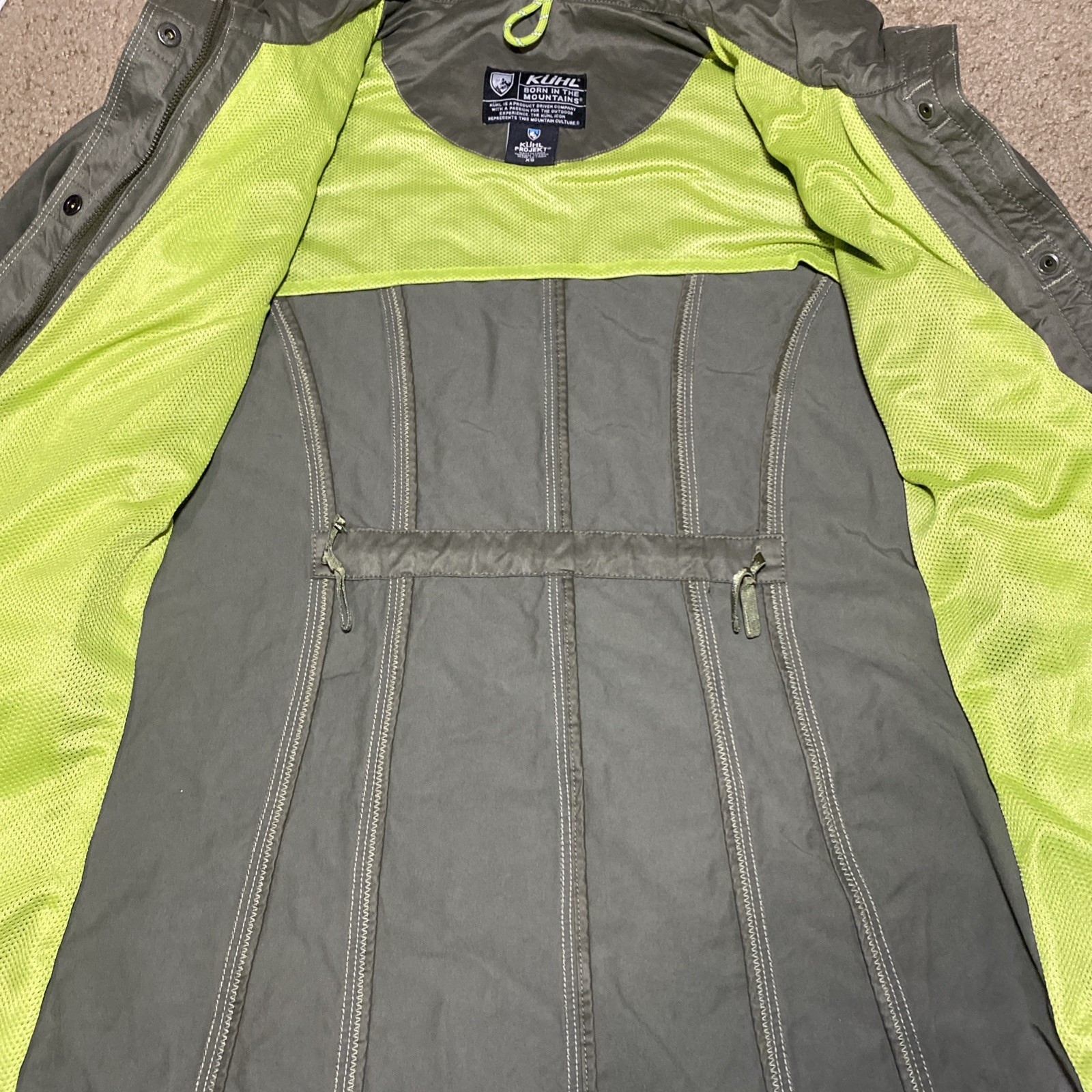 Kuhl Projekt Jacket Women’s Size:XS Green Full Zip Breathable Outdoor
