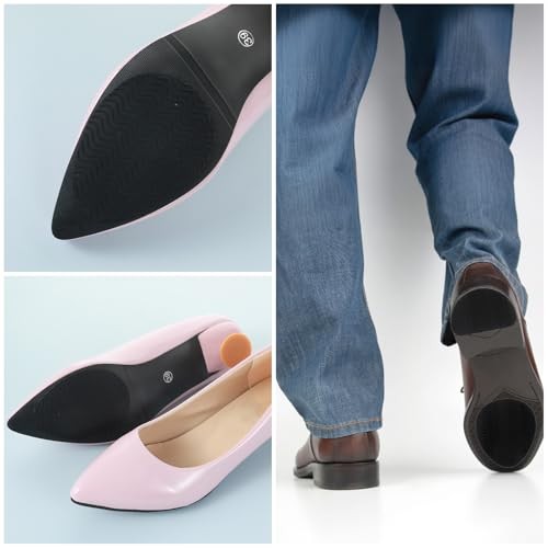 8Pcs Non Slip Shoes Pads, Self-Adhesive Sole Protectors, Anti-Skid Shoe Grips
