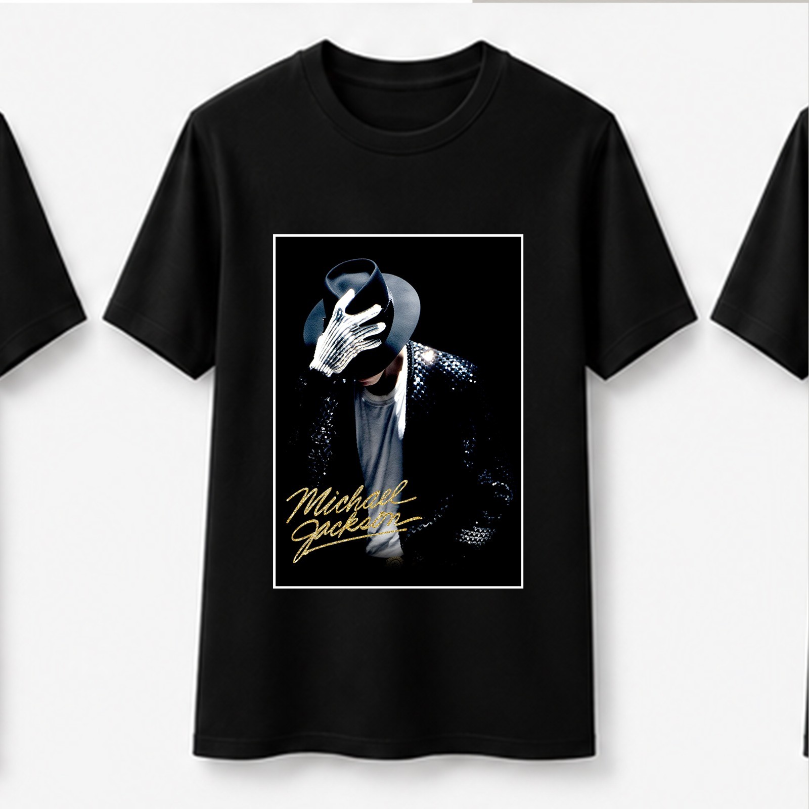 Adults Kids Retro Michael Jackson King of Pop Inspired Fan Mens Ladies T-Shirt