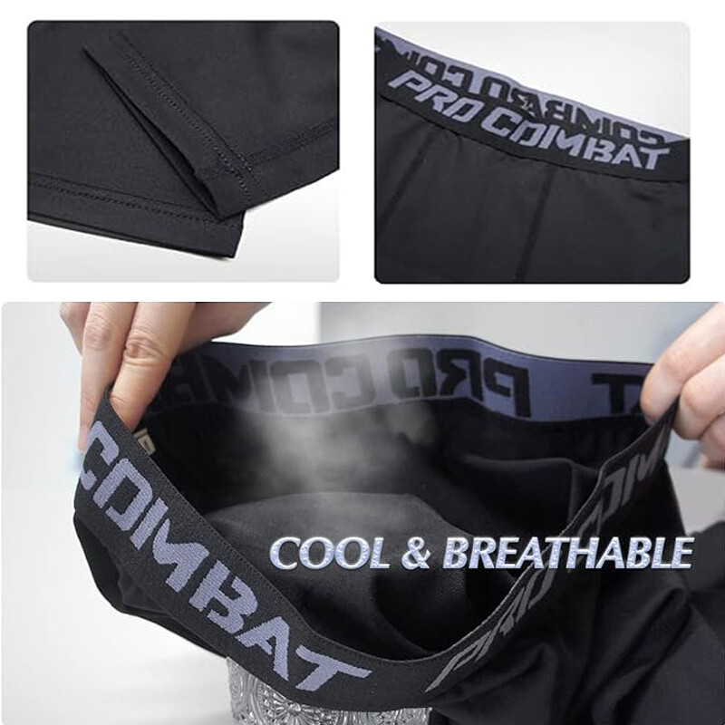 Men’s Compression Pants Long Leggings Base Layer Running Workout Gym Sports