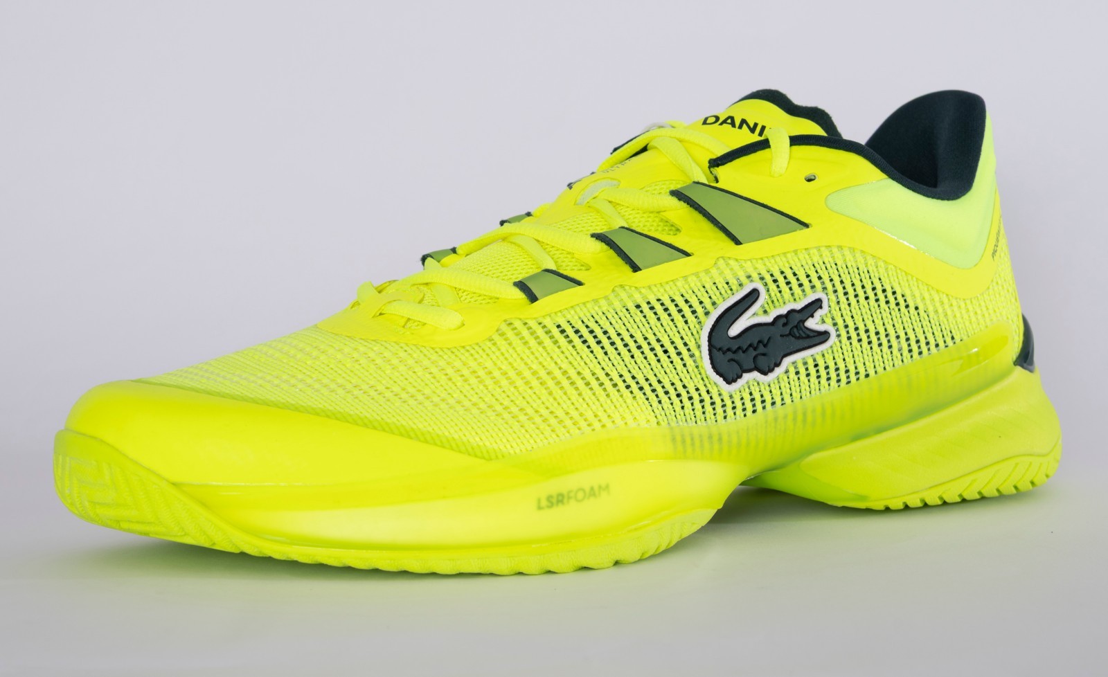 Lacoste AG-LT23 Ultra MC Men’s Size 12 Yellow Tennis Court Shoes 745SMA01482T7 N