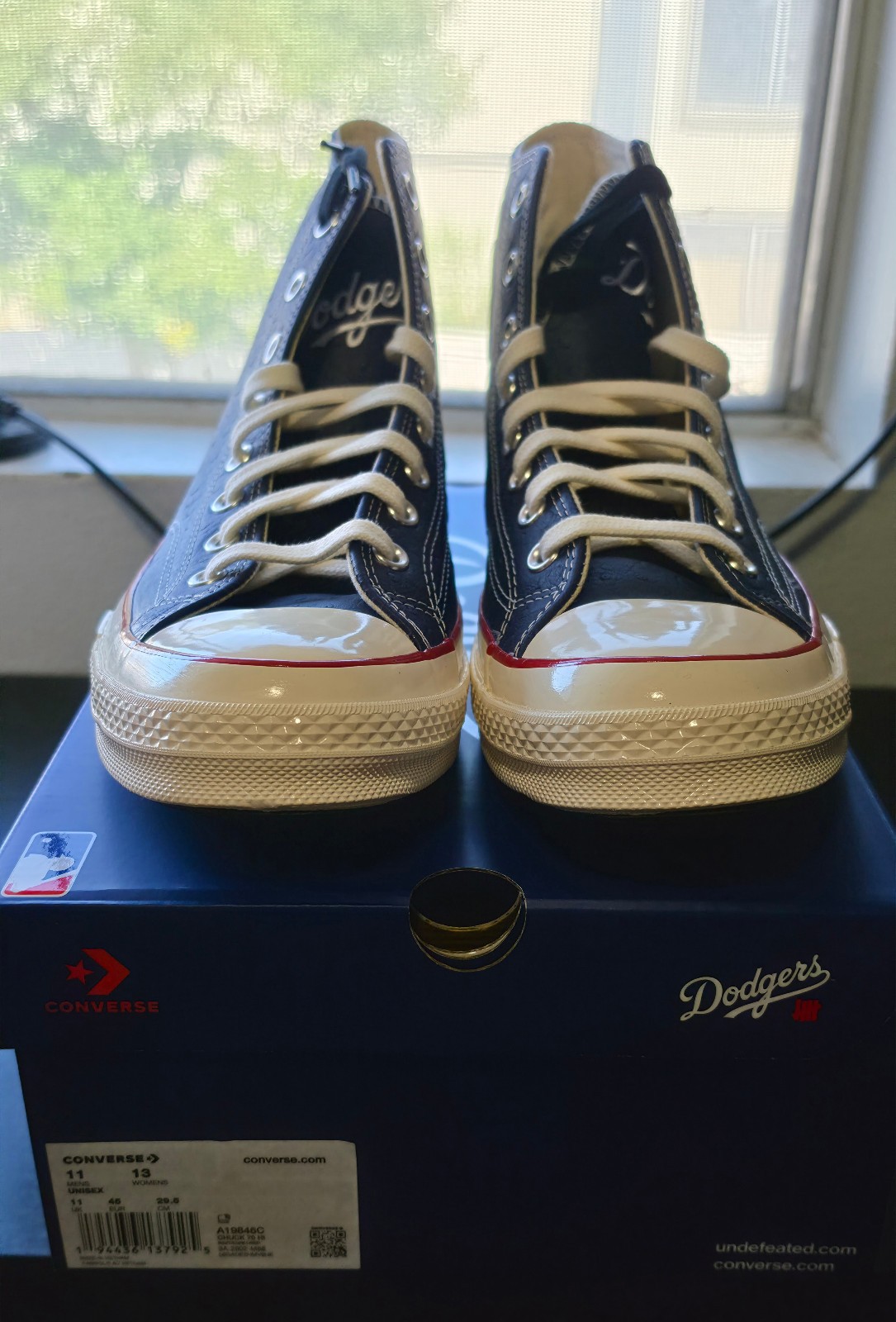 Size 11M/13W – Converse Undefeated x Chuck Taylor Los Angeles Dodgers A19846C