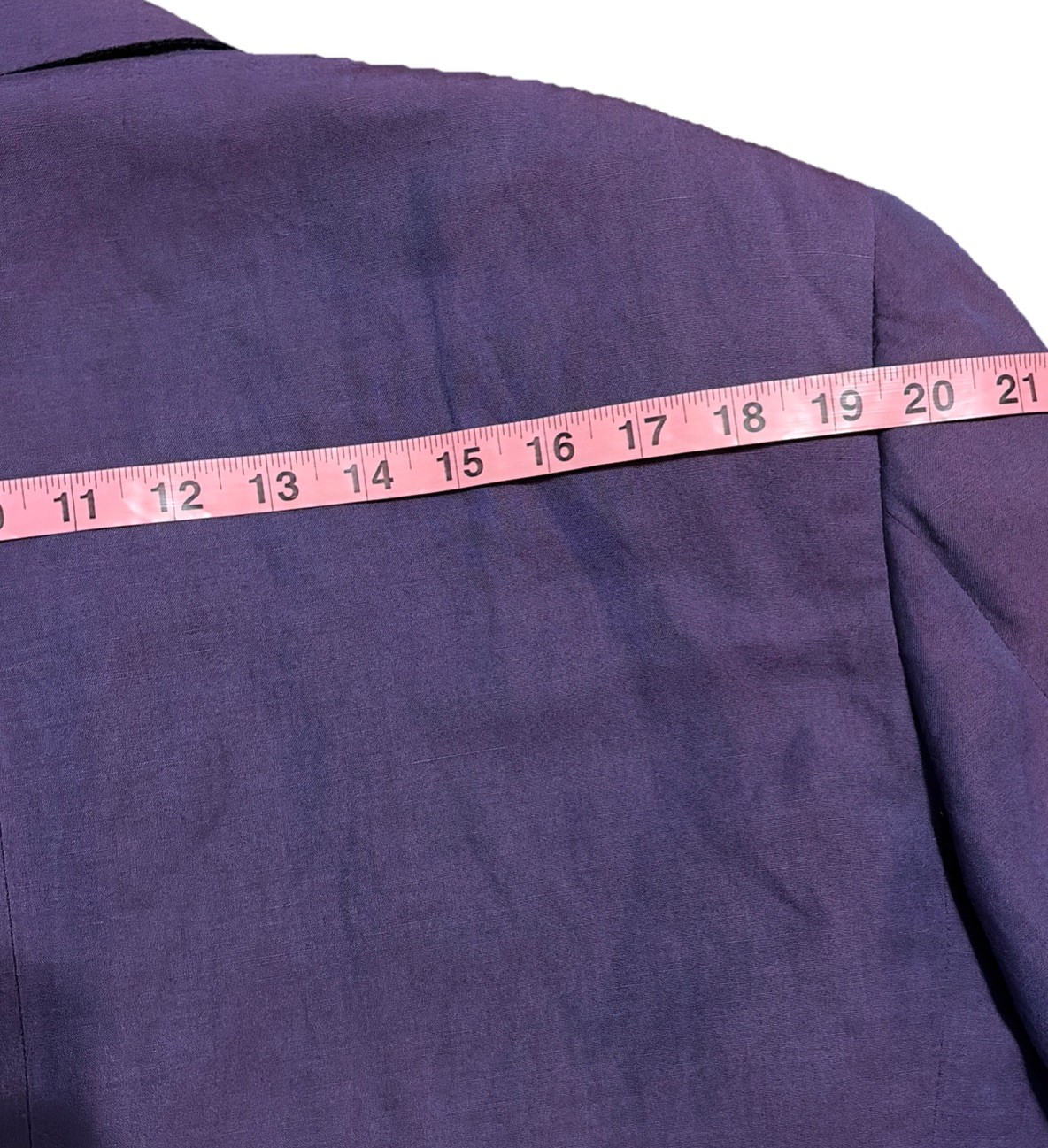Vintage Versace V2 Purple Linen Rayon Blazer Single Breasted Size 52 IT 90s RARE
