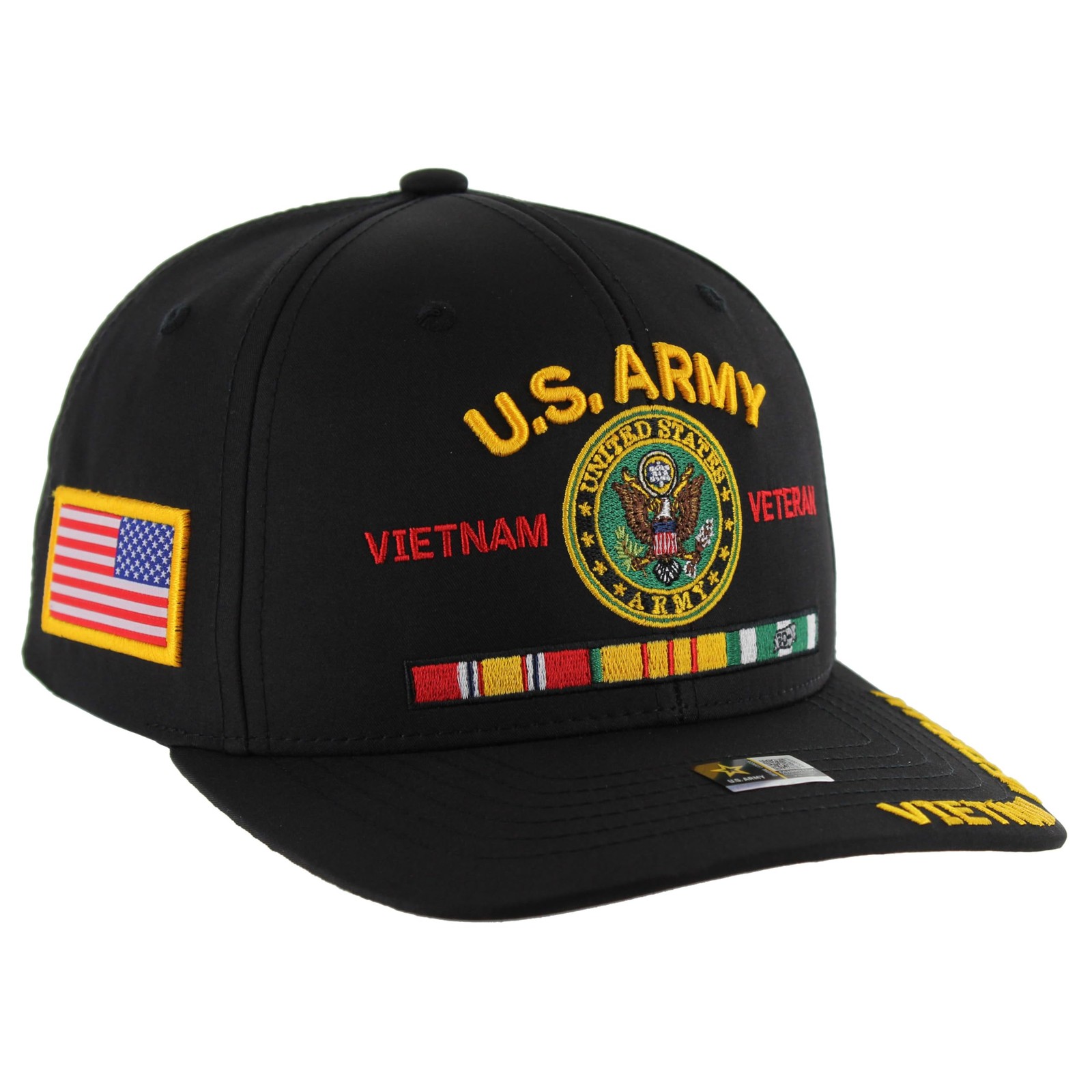 Vietnam Veteran Hat US Army Officially Licensed Army Veterans Embroidered Adj…