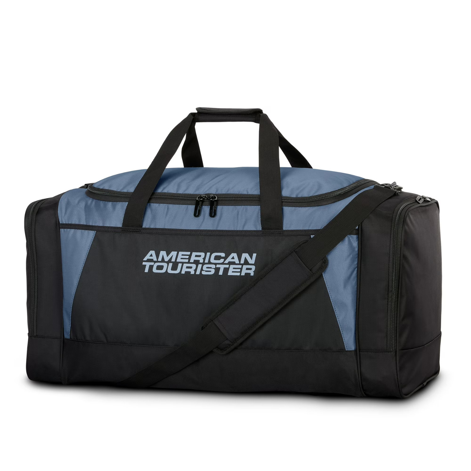 American Tourister 28-Inch Duffel Bag – Elemental Blue/Black