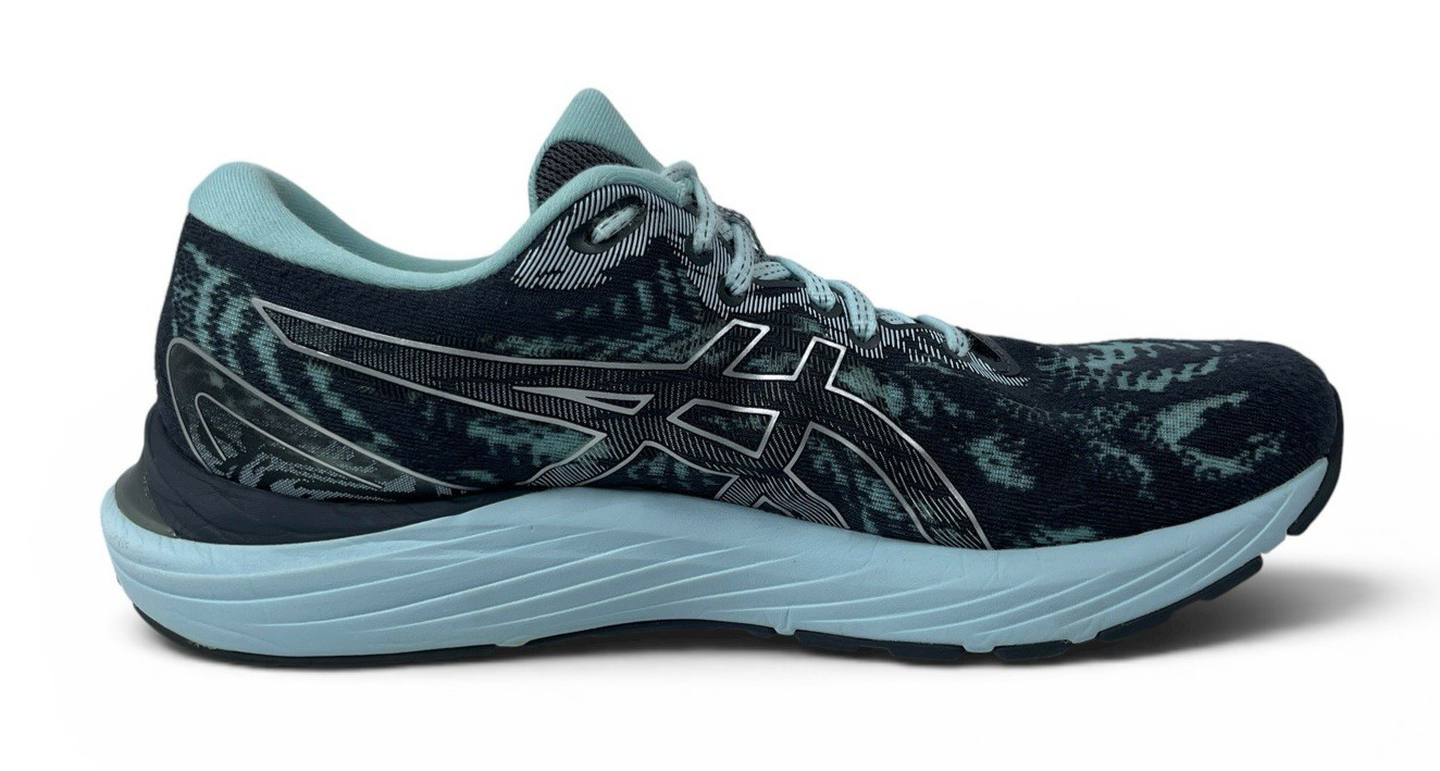 ASICS Gel Cumulus 23 Gray & Teal Sneakers Running Shoes Women Size 9.5