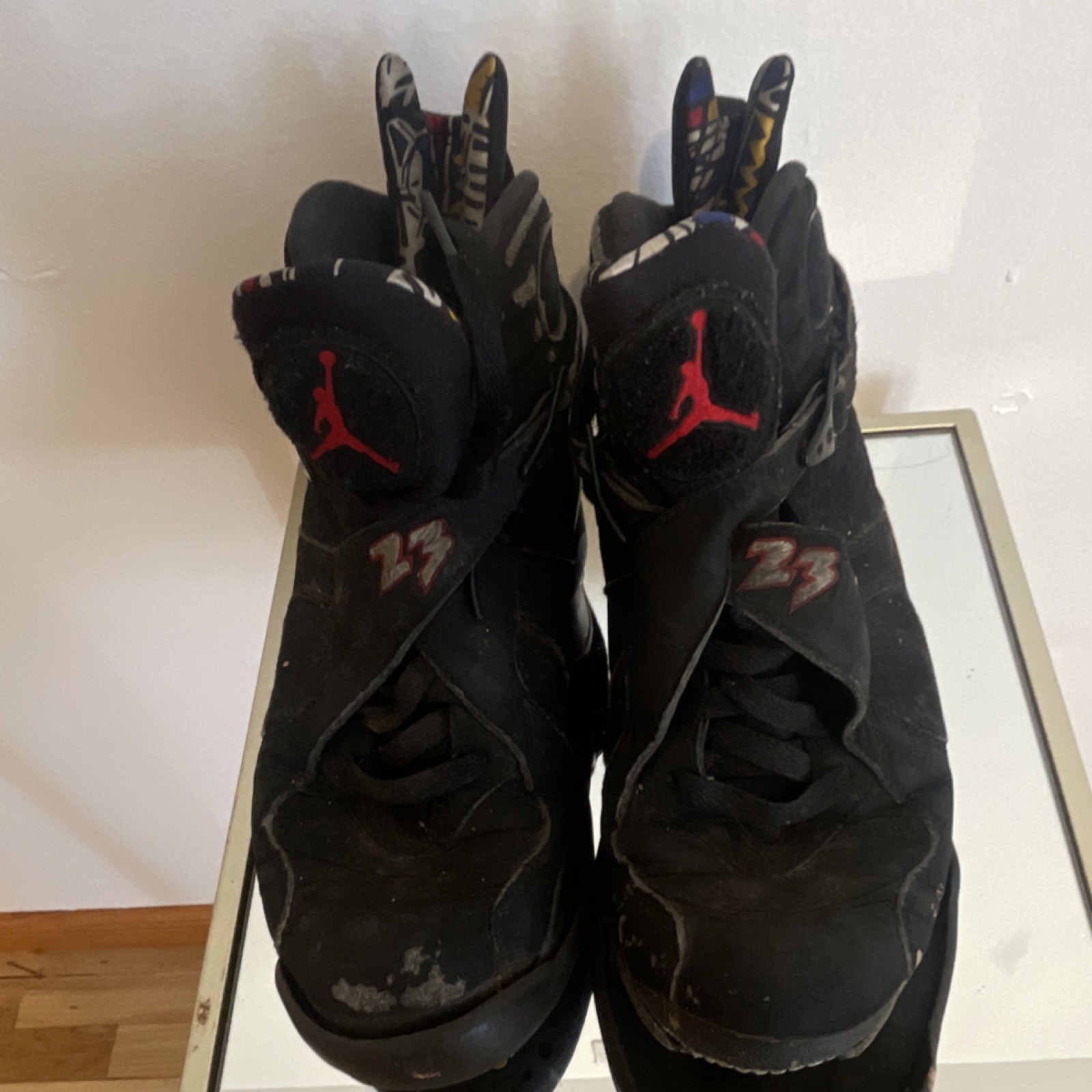 Jordan Air Jordan8 Retro Playoff 2013 Men’s High Top Black/Red305381061Size: 7.5