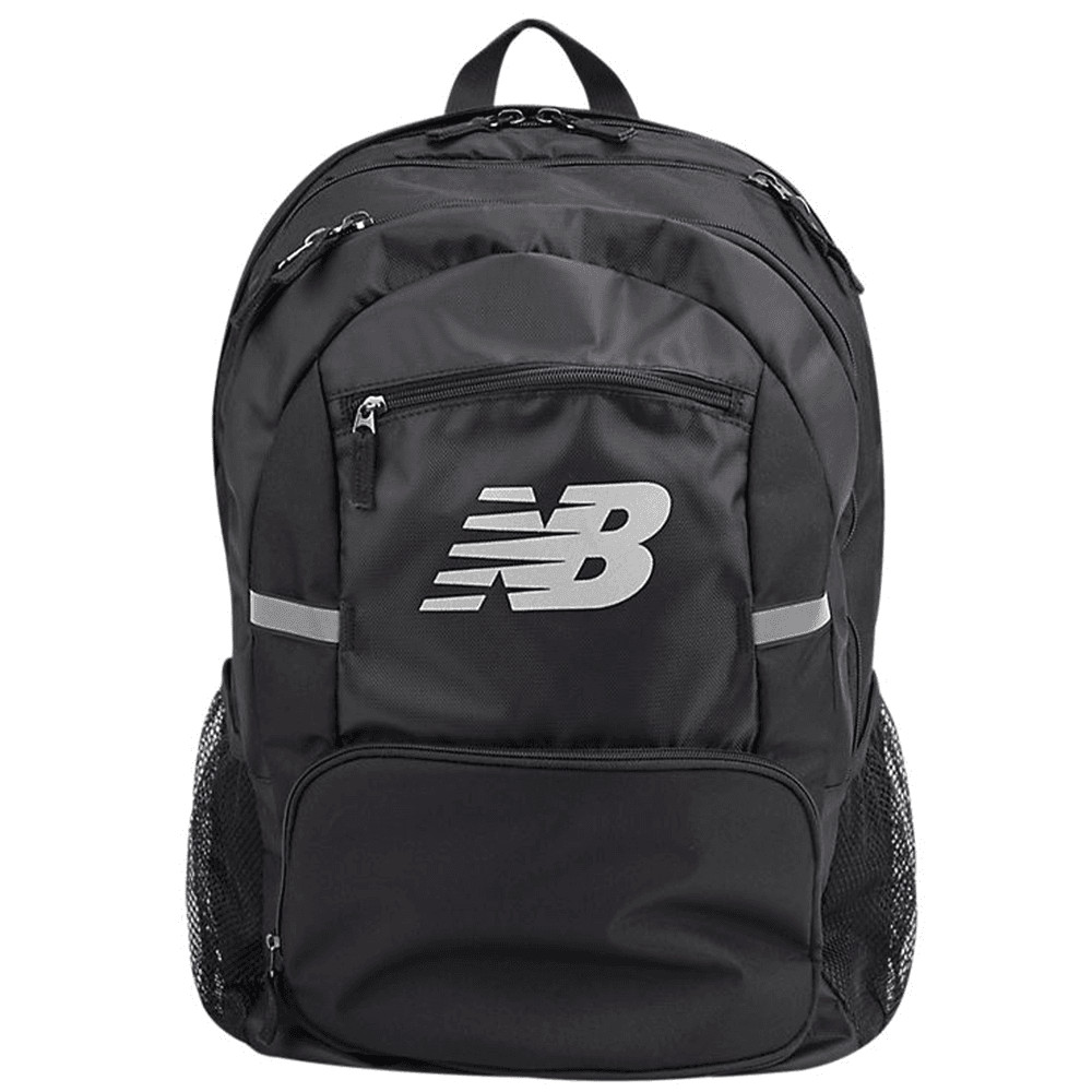 New Balance Team Accelerator Backpack Performance Gray Black NWT Back To School
