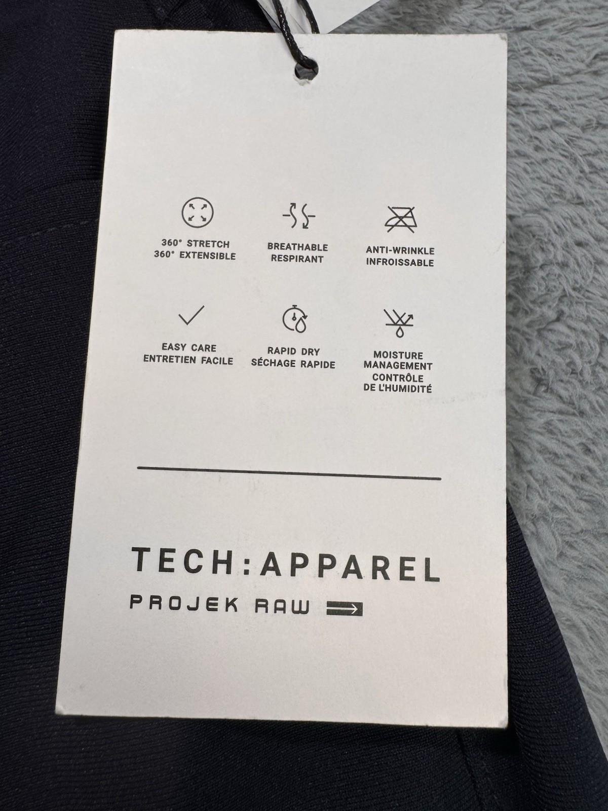 Projeck Raw Bungee Tech Pant Men 32×30 Navy 5 Pkt TAS25100 Straight NWT $75