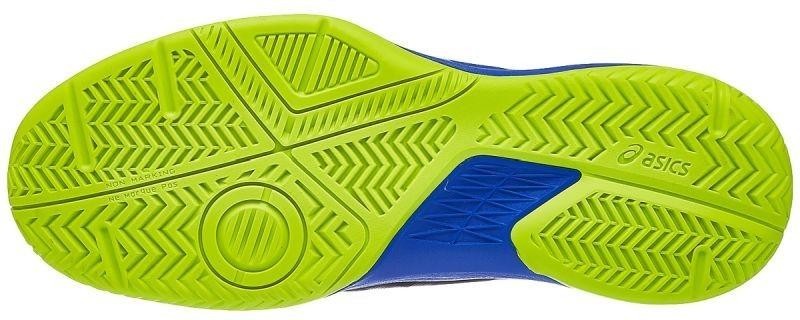 ASICS Men Gel-Game 7 Black/Illusion Blue Tennis Athletic Shoes Size 10