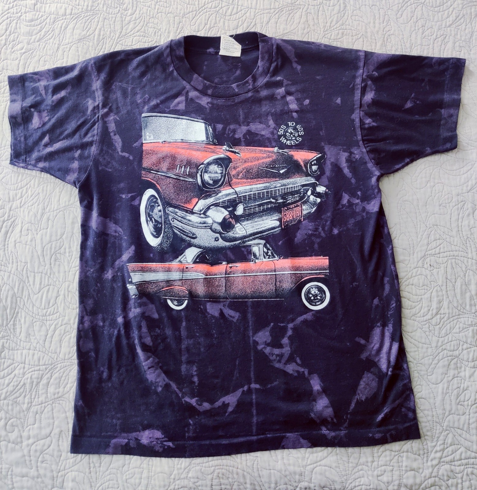 Vtg 90s CHEVROLET Chevy Classic Cars Single Stitch T Shirt Mens Large 50s 60s