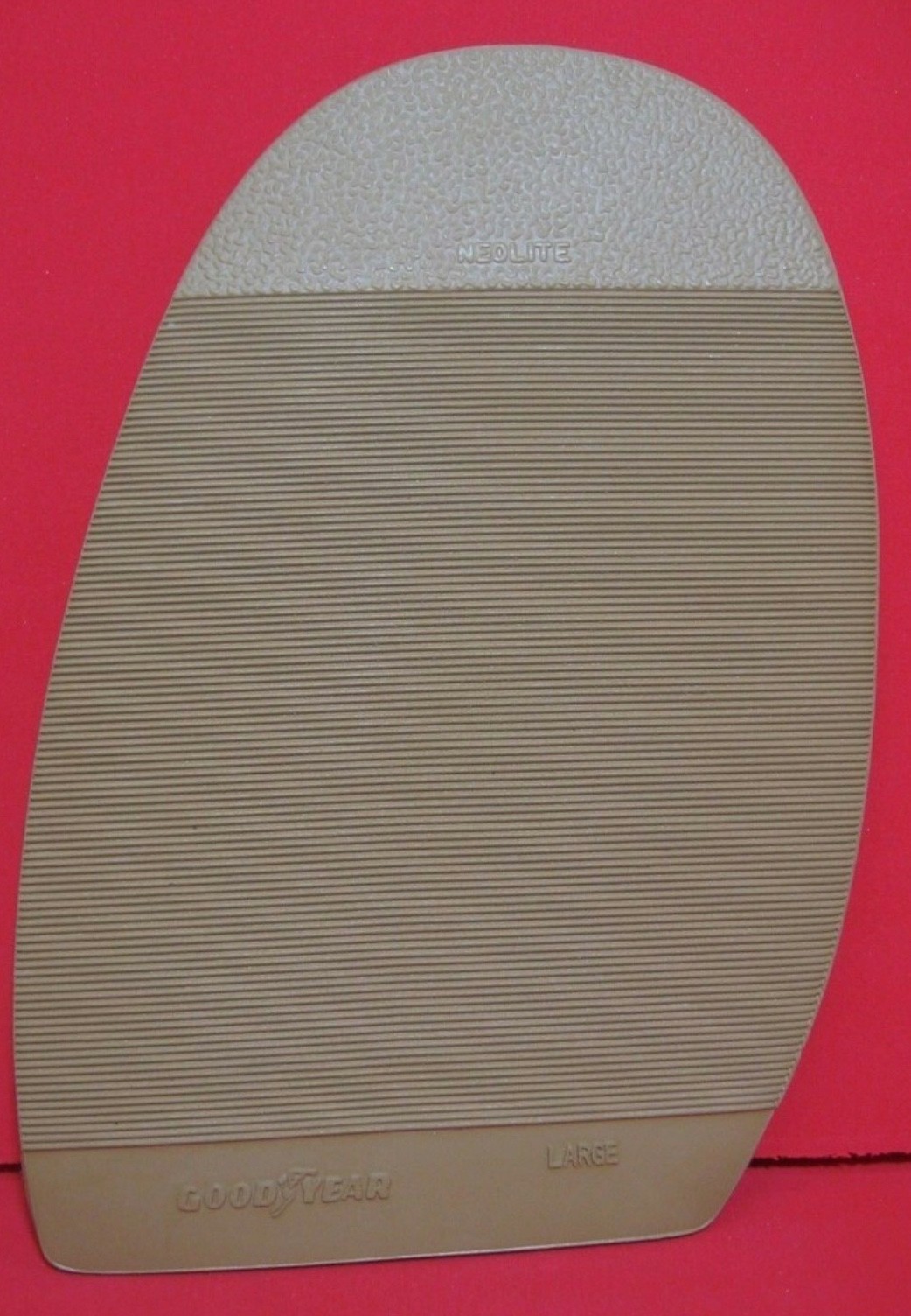 GoodYear Neolite Protective Half Sole Guards – 2 Pair (large size) TAN COLOR