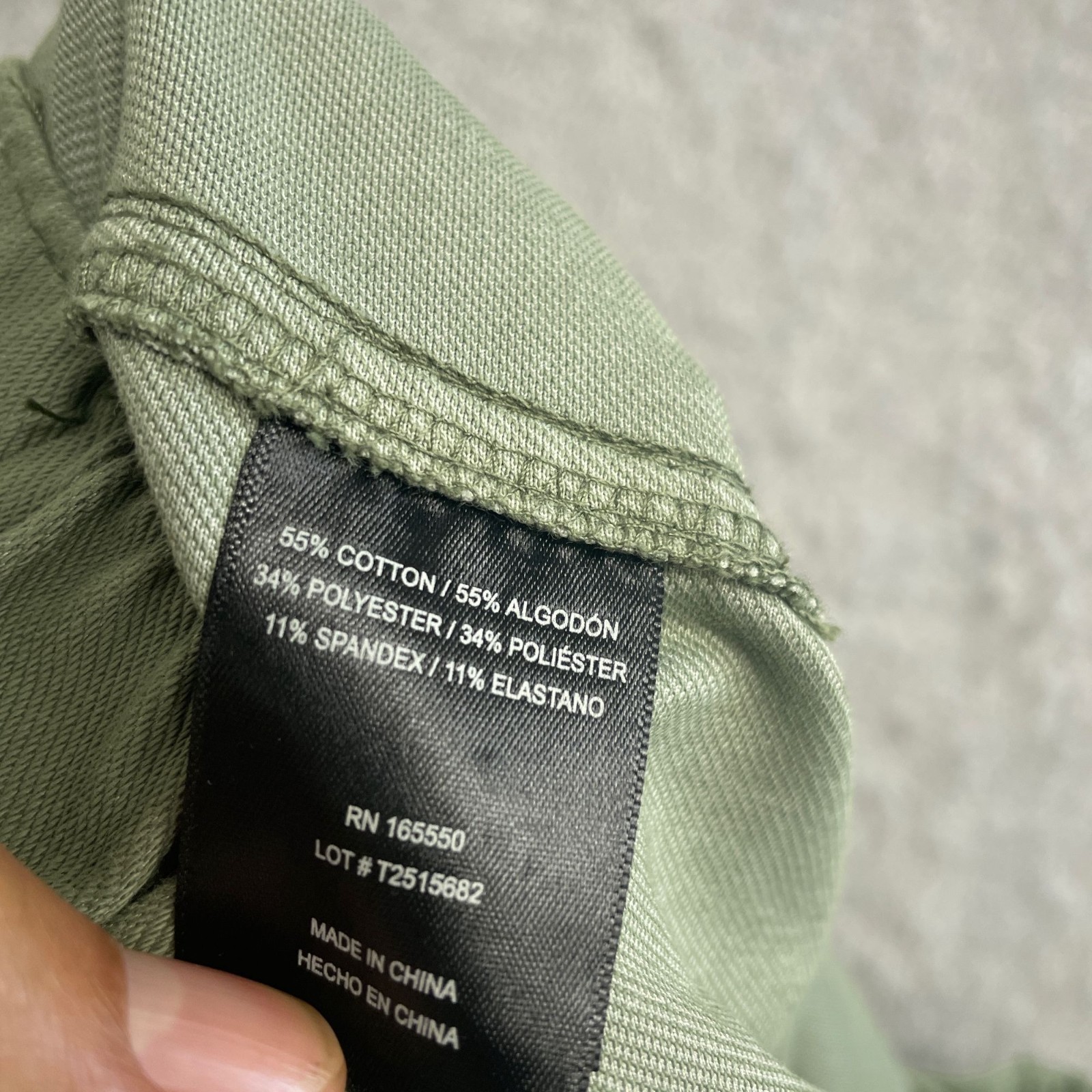 NWOT 32 Degree Cool Women’s Size XXL Green Twill Ankle Pants