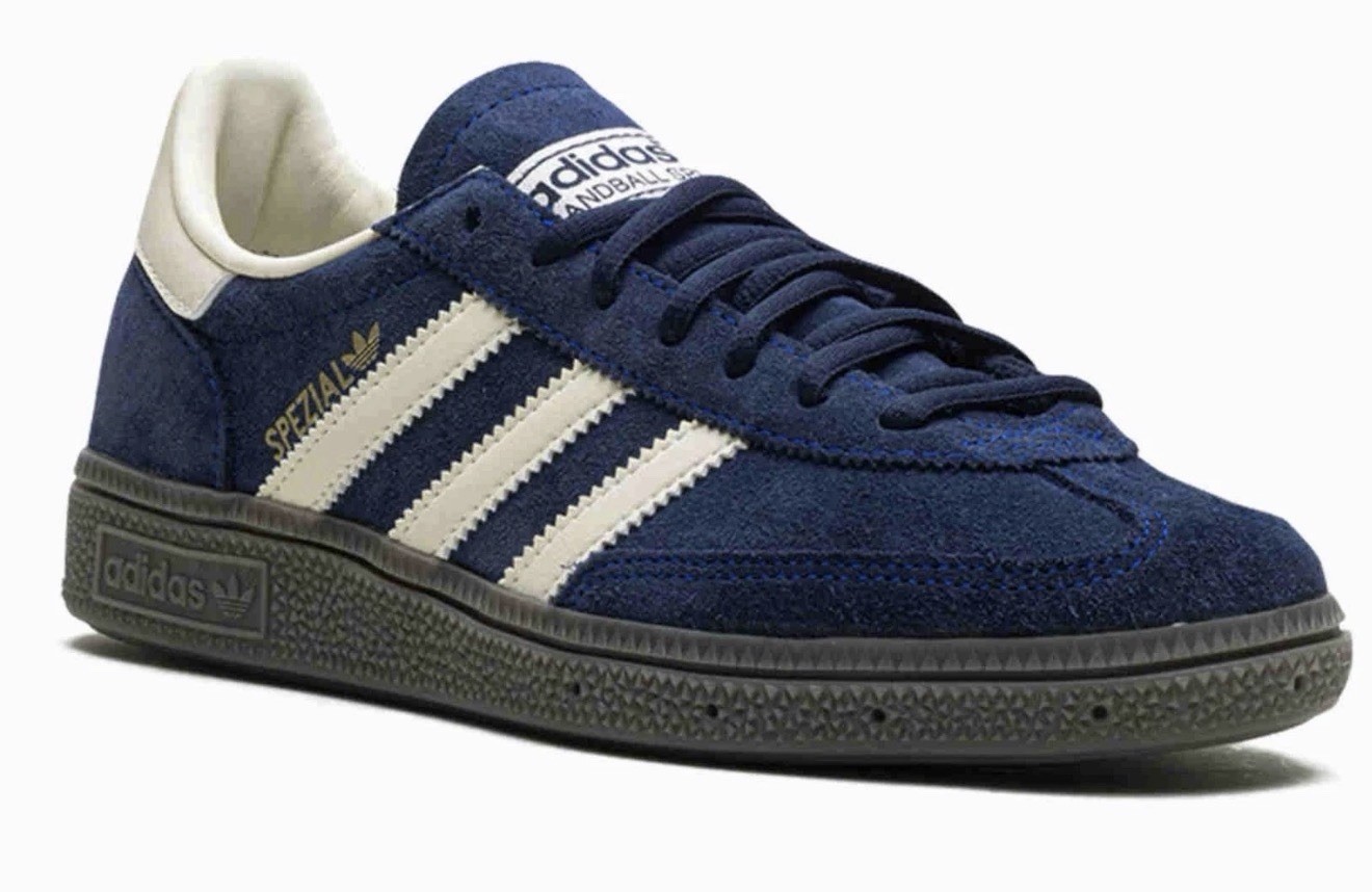 Adidas HandBall Spezial Men’s Sizes 9.5-10.5 Casual Shoe Blue White Gum Trainer
