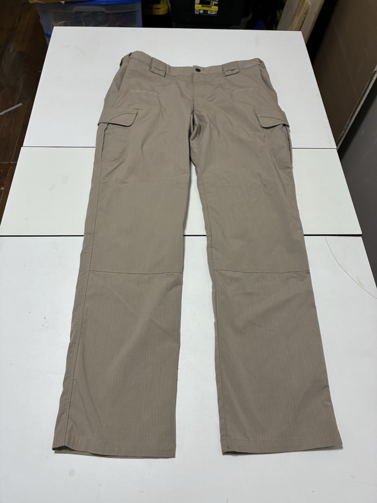 5.11 Tactical Stryke Pants 38×36 Khaki Ripstop Cargo Utility Hiking Outdoor Work