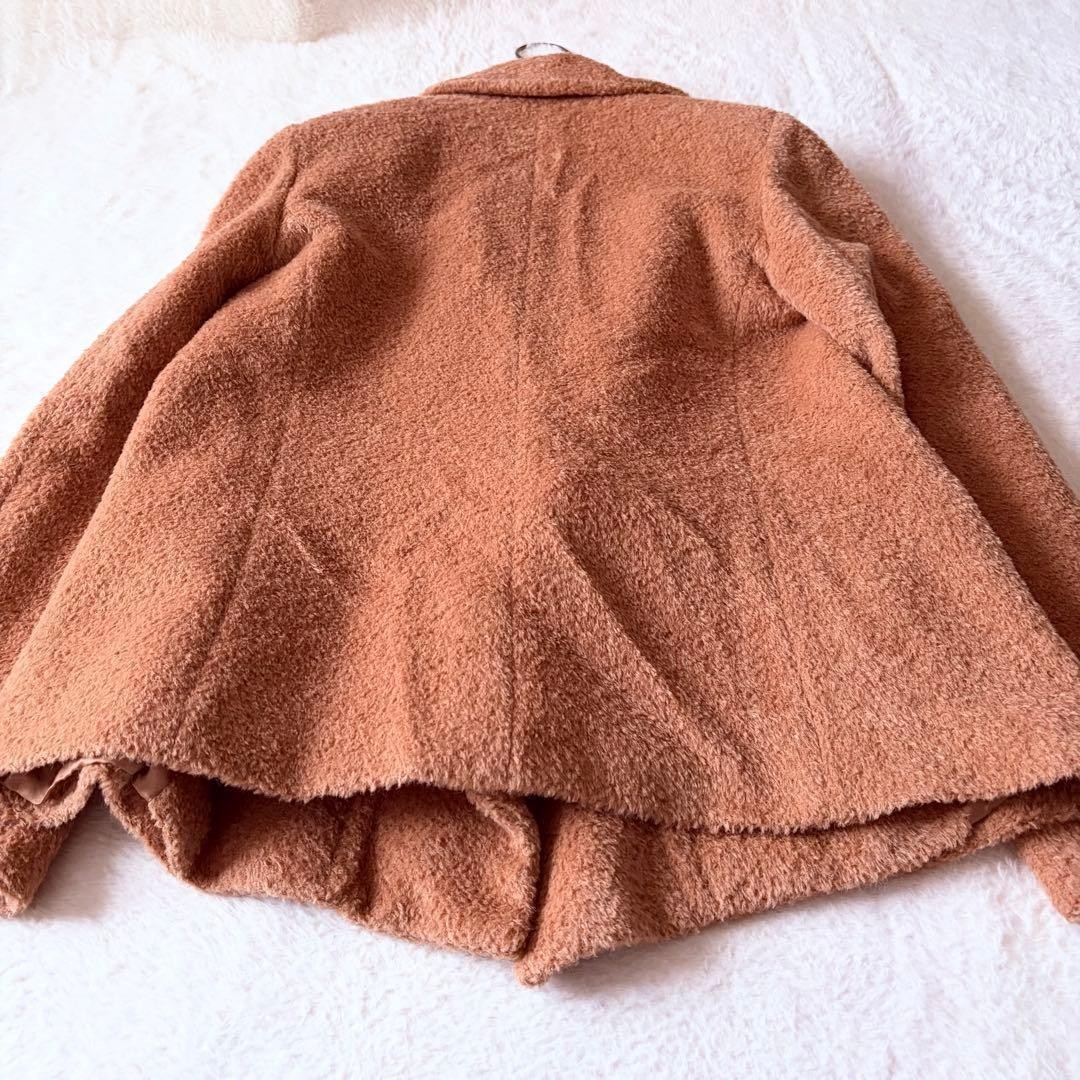 Max Mara Boa Jacket, Alpaca Wool, Camel Color, Size XS