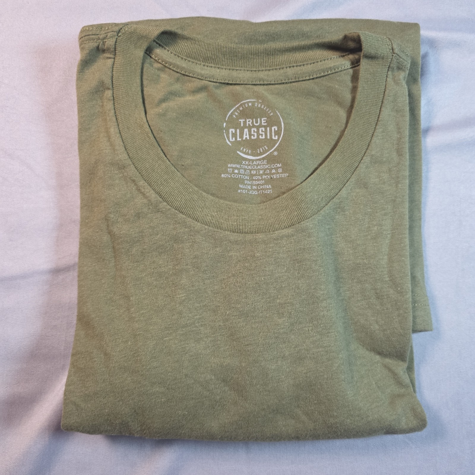 True Classic Crew Neck (5 pack) XXL 2X