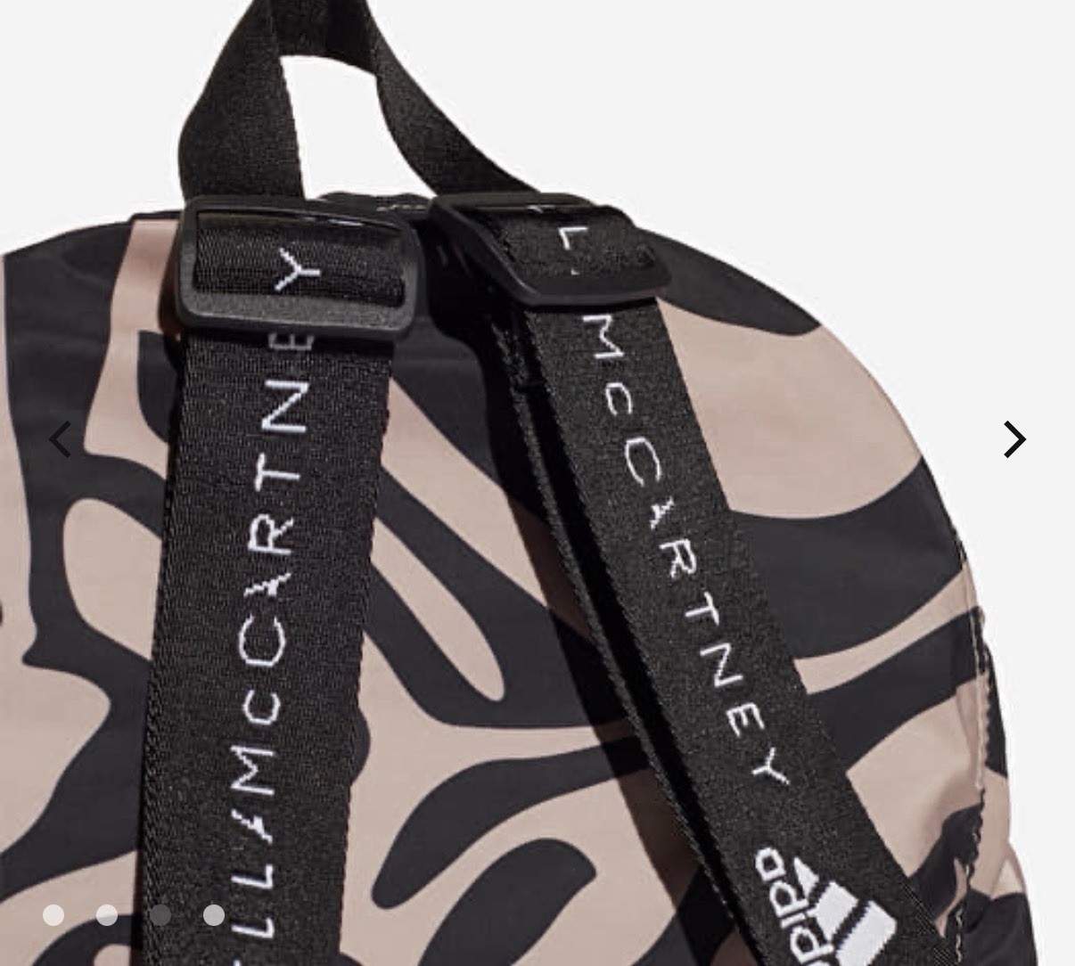ADIDAS X STELLA MCCARTNEY | Sport Gymsack Rucksack Backpack Bag Packable Zebra