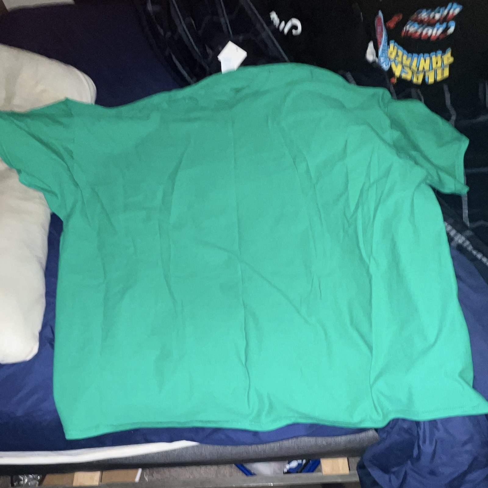 Clothe Co. Men’s Big & Tall 6XL Solid Green Cotton Short Sleeve T-Shirt
