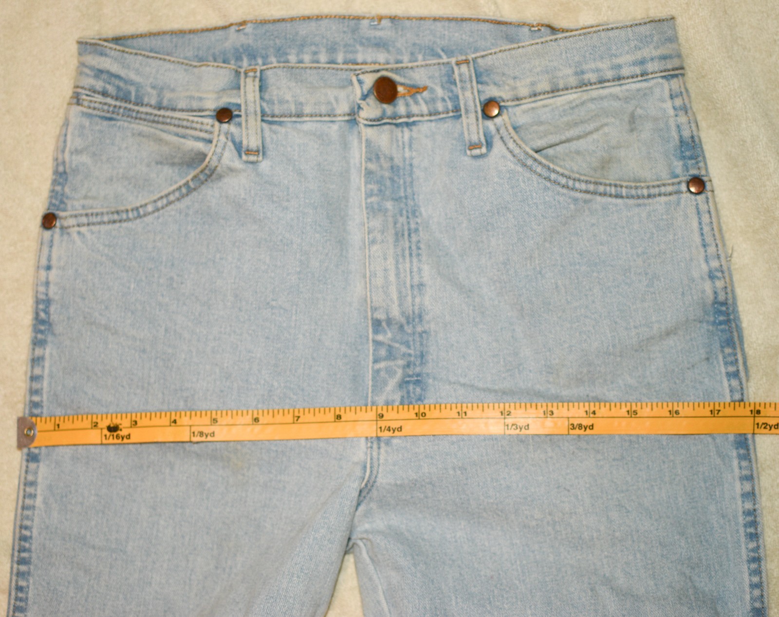 Wrangler 936 Cowboy Cut Slim Active Flex Stretch Bleach AFGH 31 x 26 crop jeans