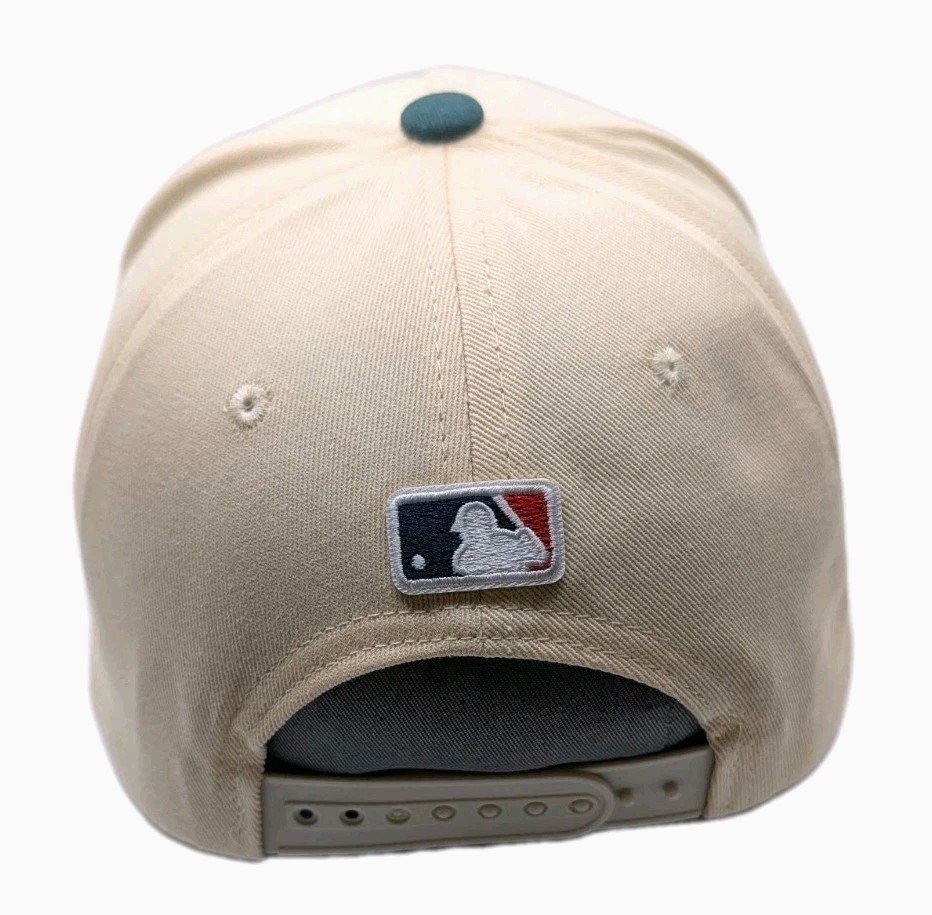 MLB Oakland Athletic Embroidered Baseball Cap-Hat. Adjustable Back Closure