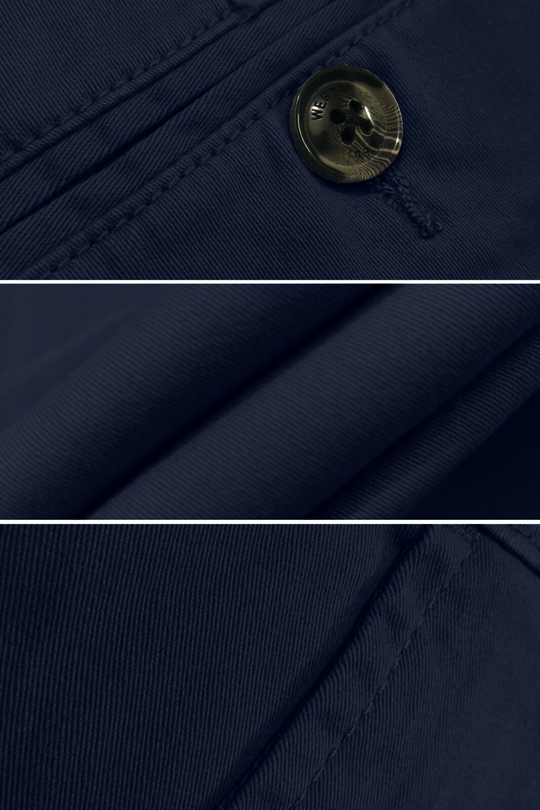 Men’s Stretch Formal Pants Slim-Fit Casual Pants –