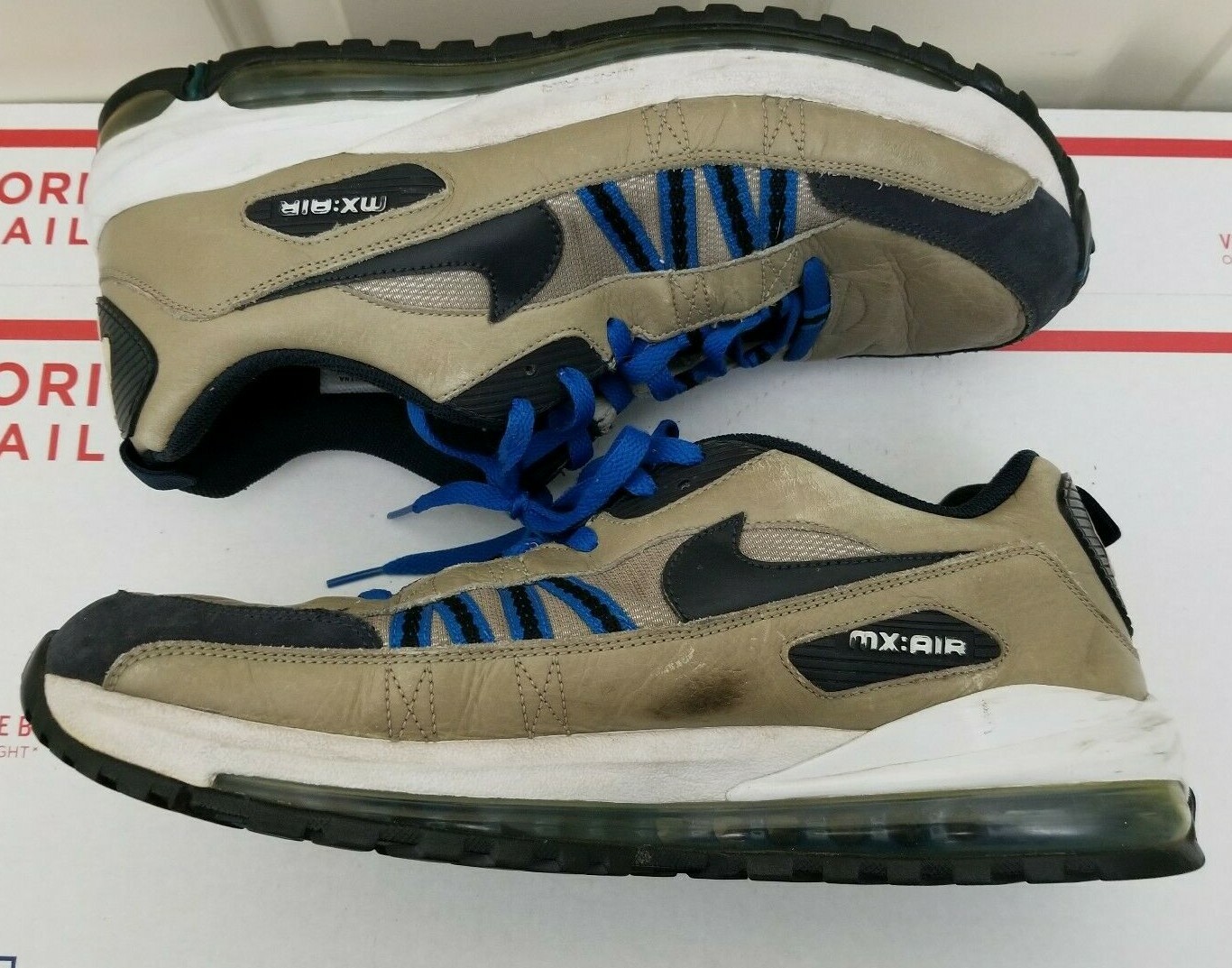 Nike Air Max Terra Ninety Brown Tan Black Blue Beige White 324998-241 13