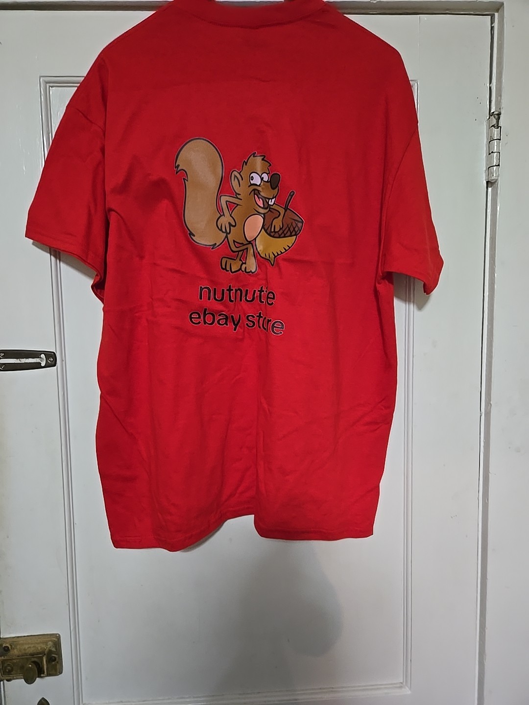 nutnutte Ebay Store Tshirt Red XL New Without Tags