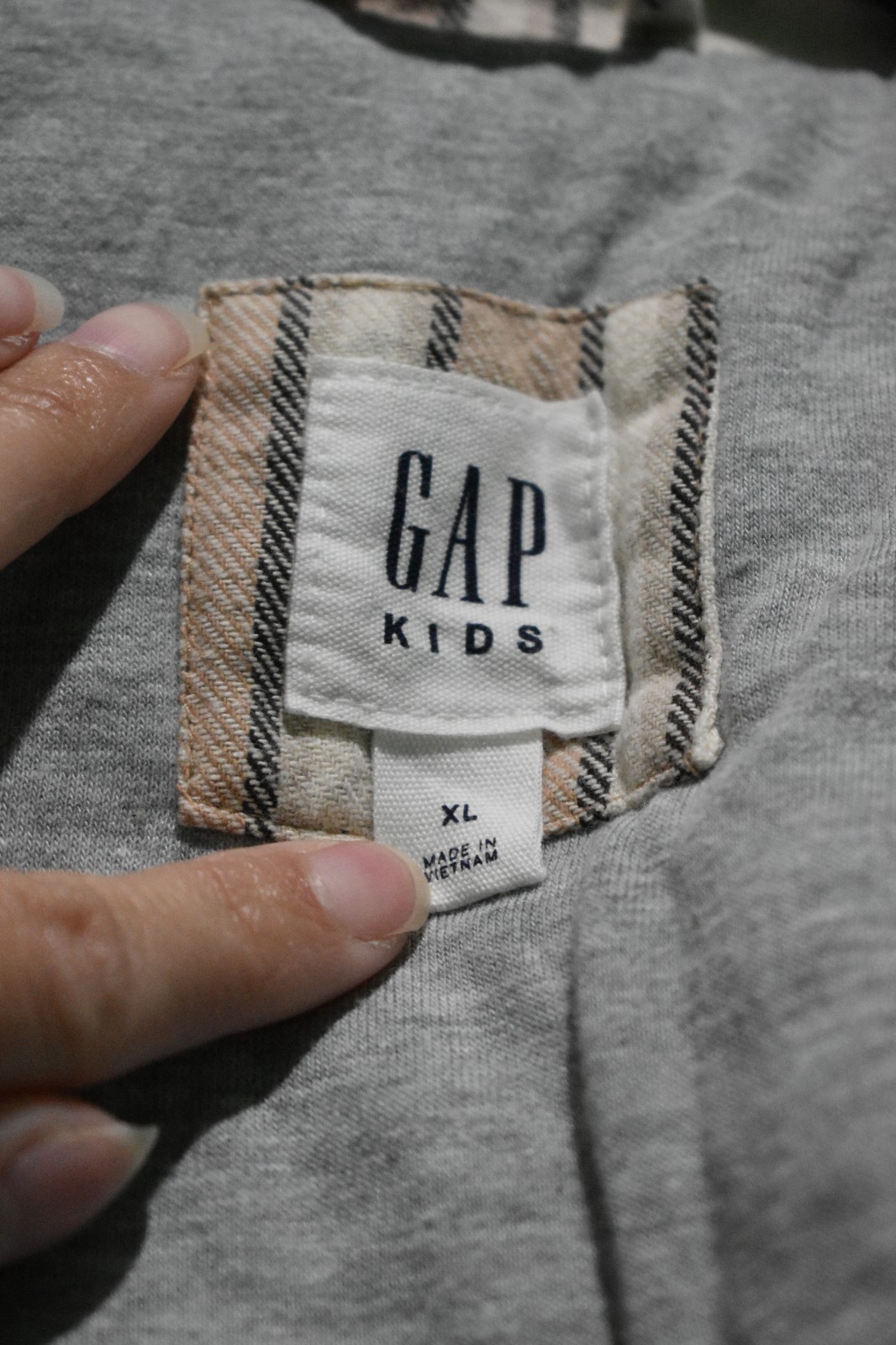Gap Kids Youth’s Brown Flannel Longsleeve size XL