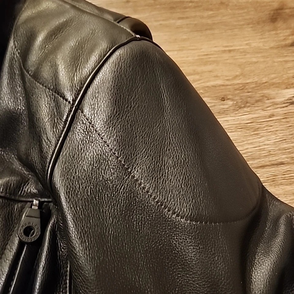 Harley Davidson LARGE FXRG Leather Touring Jacket w FS Liner & Armor 98508-93VM