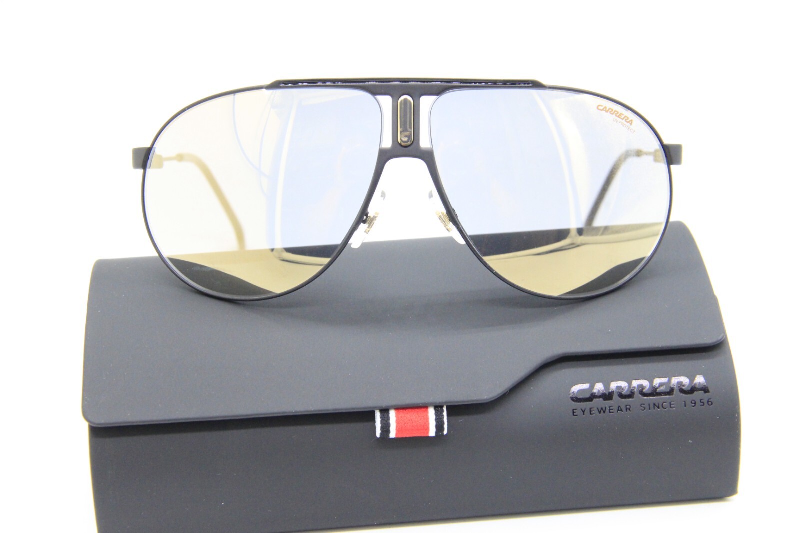 NEW CARRERA PANAMERIKA65 003JO BLACK AUTHENTIC SUNGLASSES W/CASE 65-11 K3
