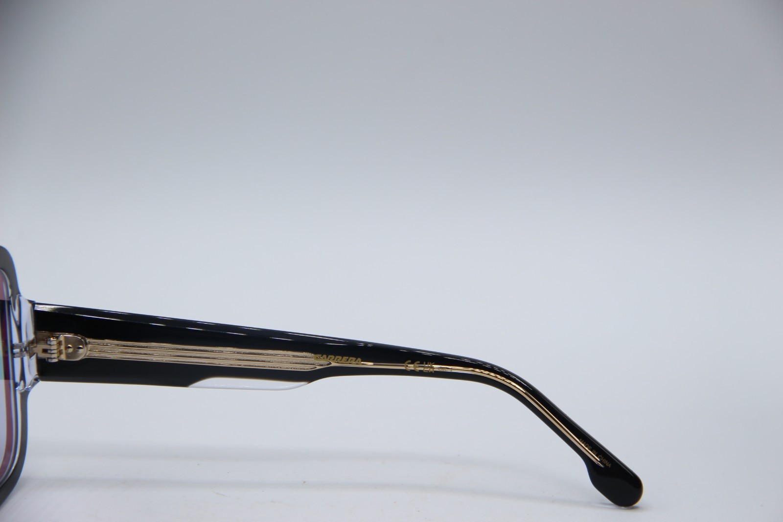 NEW CARRERA FLAGLAB 14 7C5TE BLACK GOLD CRYSTAL AUTHENTIC FRAME SUNGLASSES 62-11