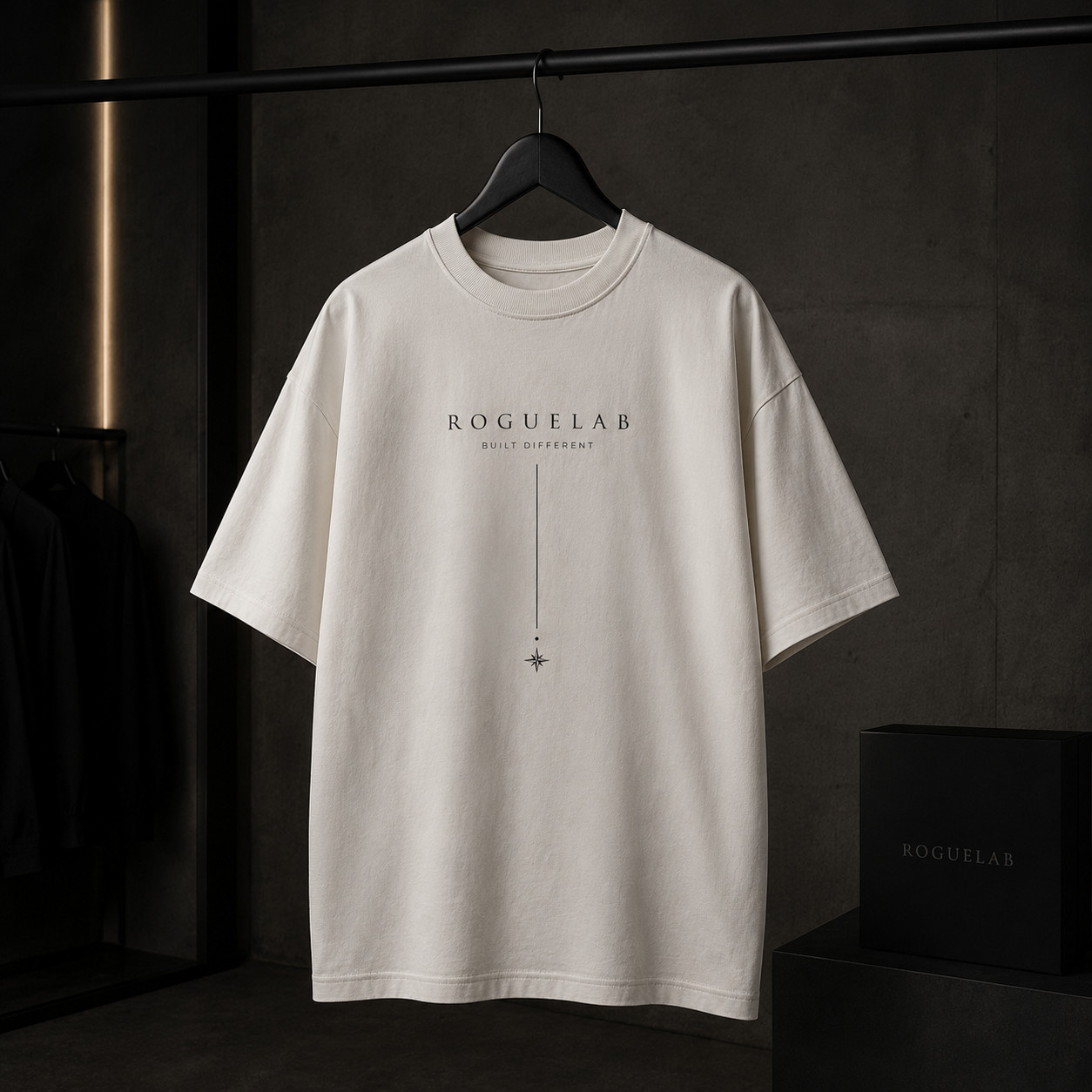 ROGUELAB Original Heavyweight 260 GSM Cotton Graphic T-Shirt Unisex